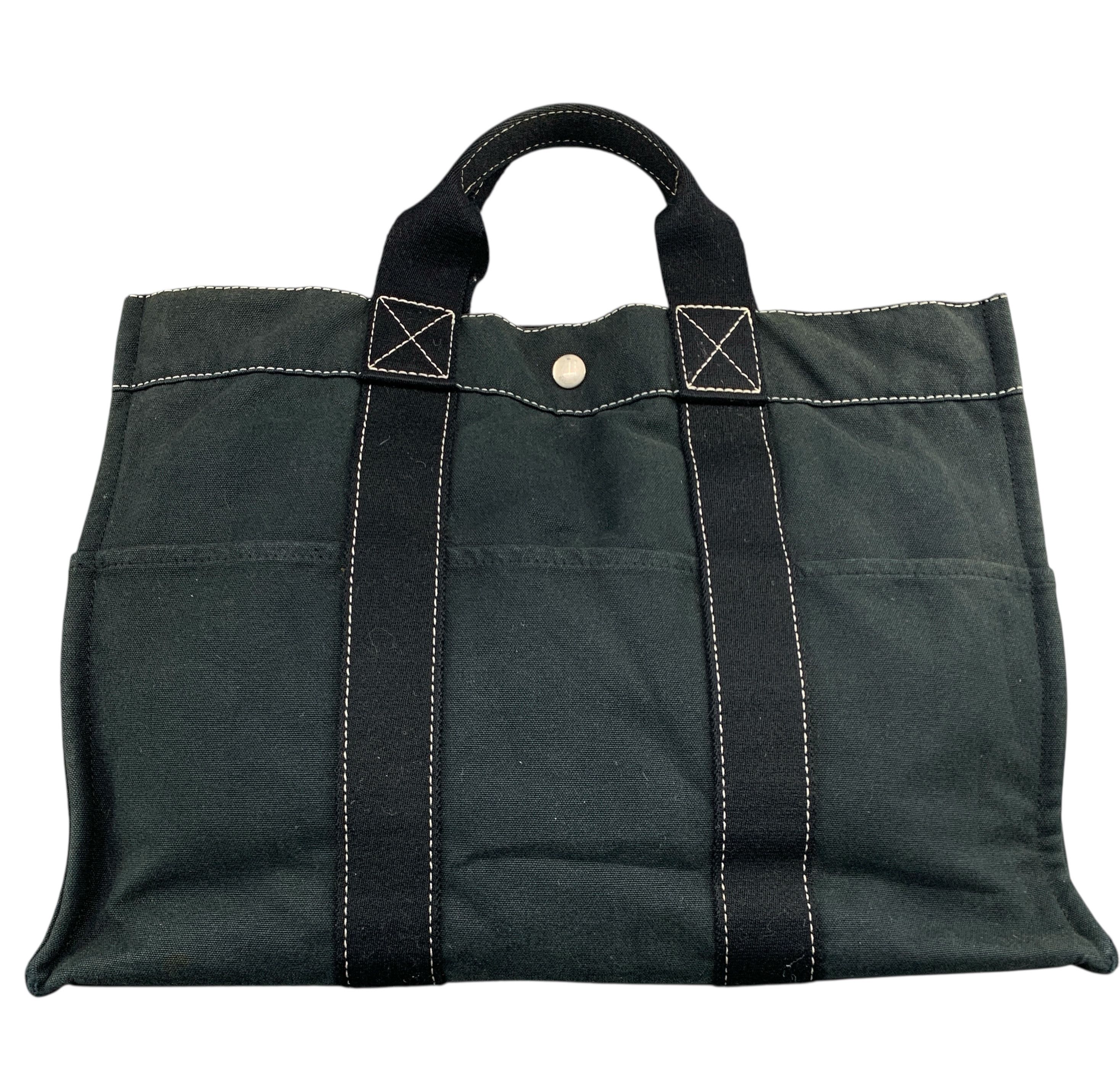 Hermes × Vintage Vintage Hermes Tote Bag Canvas Size ONE SIZE - 1 Thumbnail