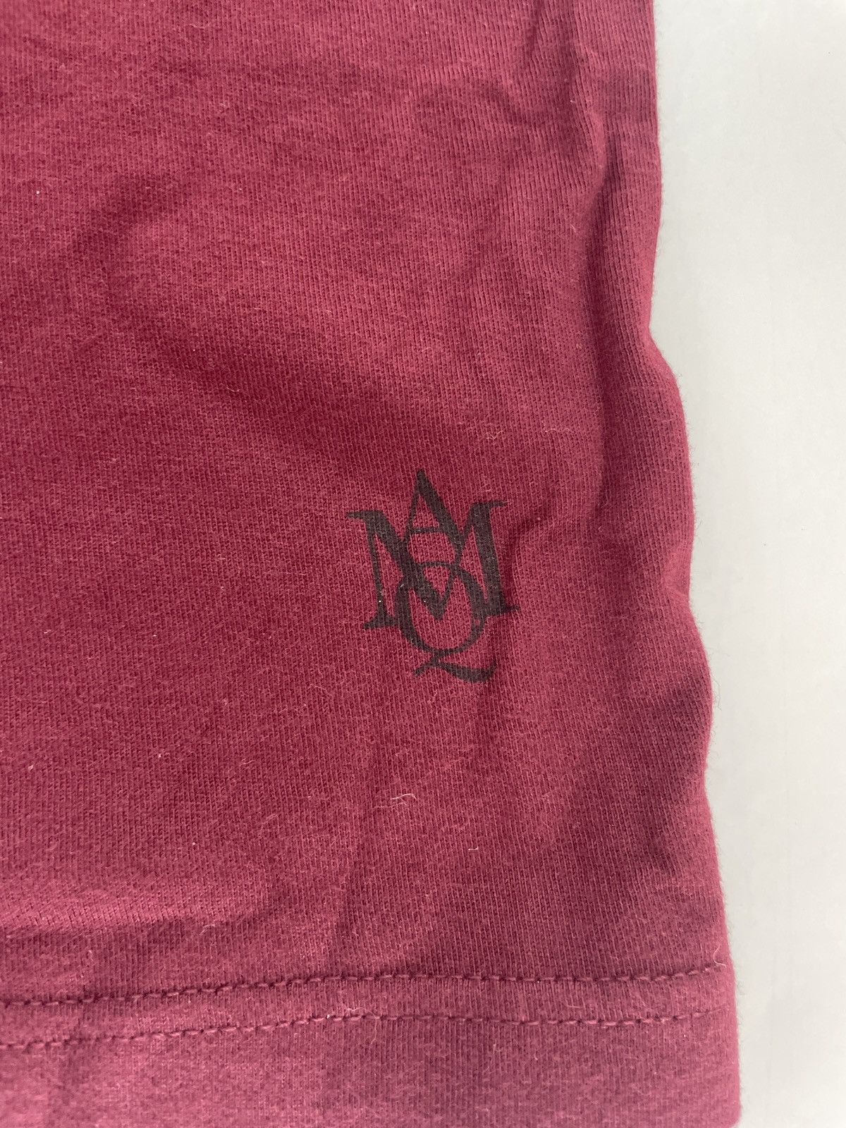 Alexander McQueen Alexander Mc queen t-shirt bordeaux Size US M / EU 48-50 / 2 - 6 Thumbnail