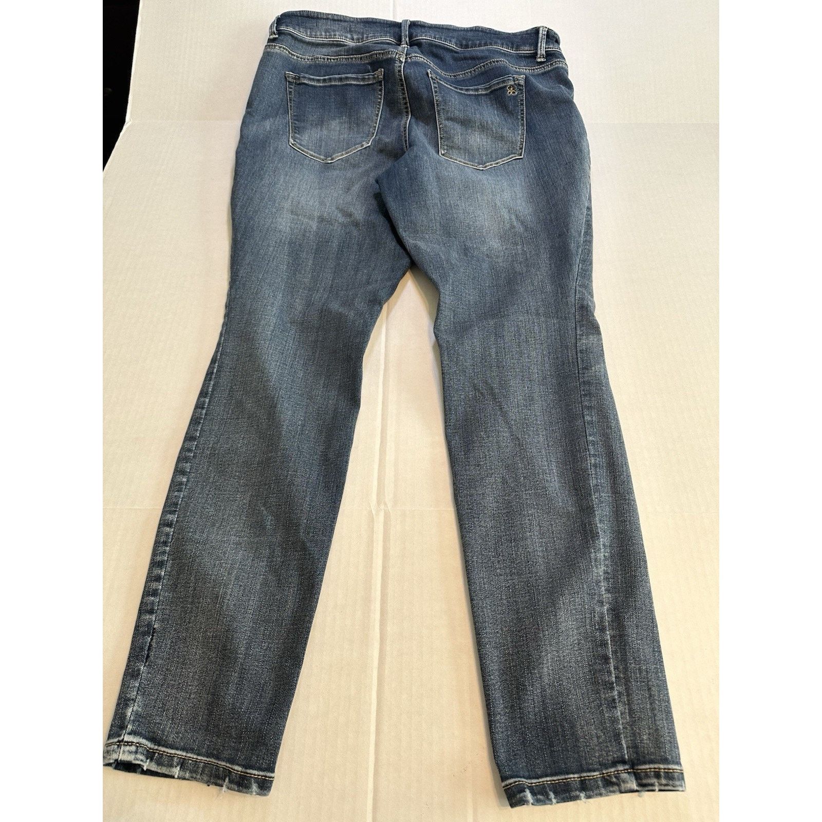 Jessica Simpson Jessica Simpson Kiss Me Super Skinny Jeans Blue 16W Preppy Size 38" / US 16 / IT 52 - 14 Thumbnail
