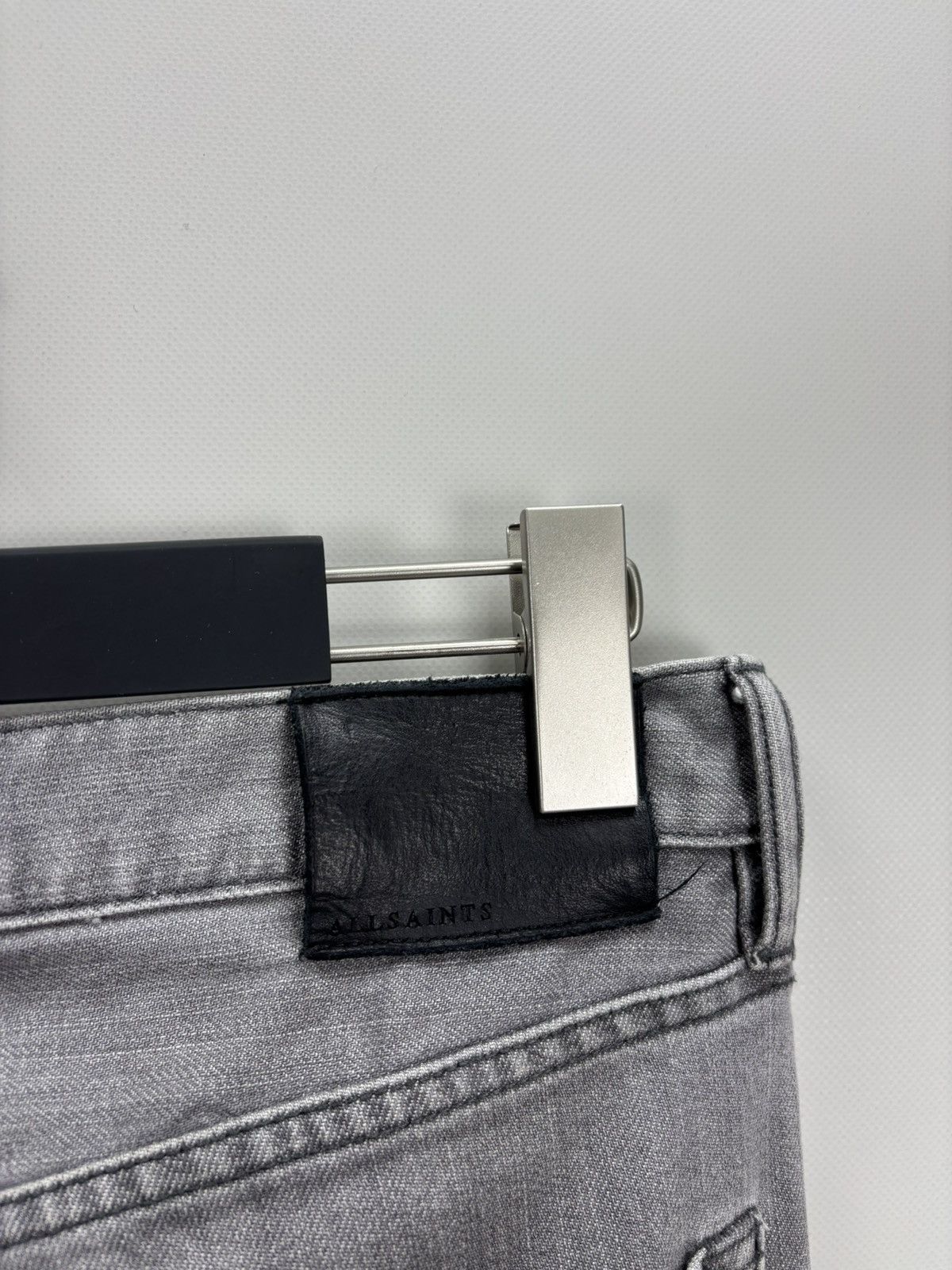 Allsaints Mens jeans AllSaints Cigarette Size 30 Color Gray Size US 30 / EU 46 - 8 Thumbnail