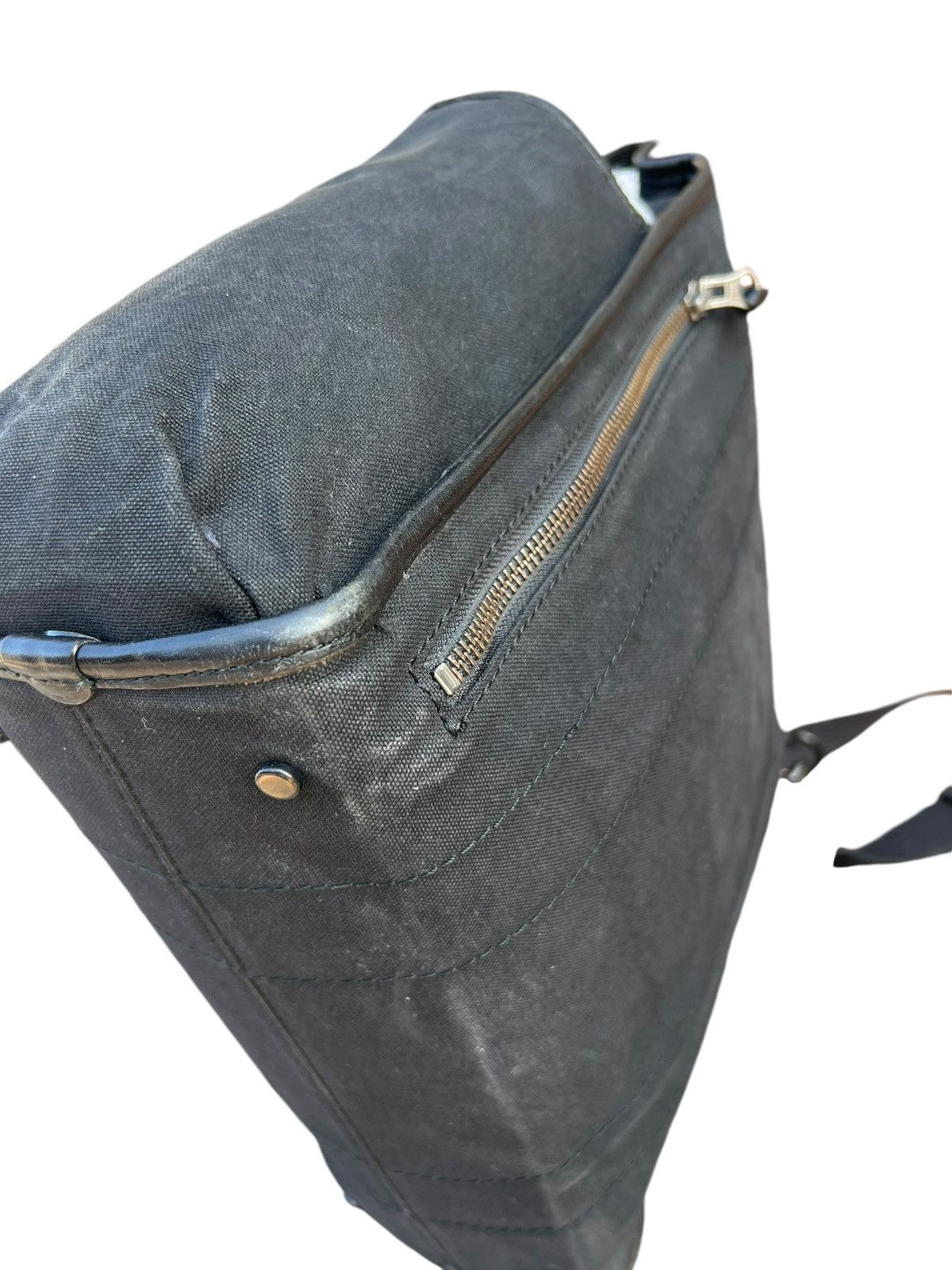 Vintage Vintage Heming’s Inc. X Rootote Japan Fade Black Canvas Bag Size ONE SIZE - 12 Thumbnail
