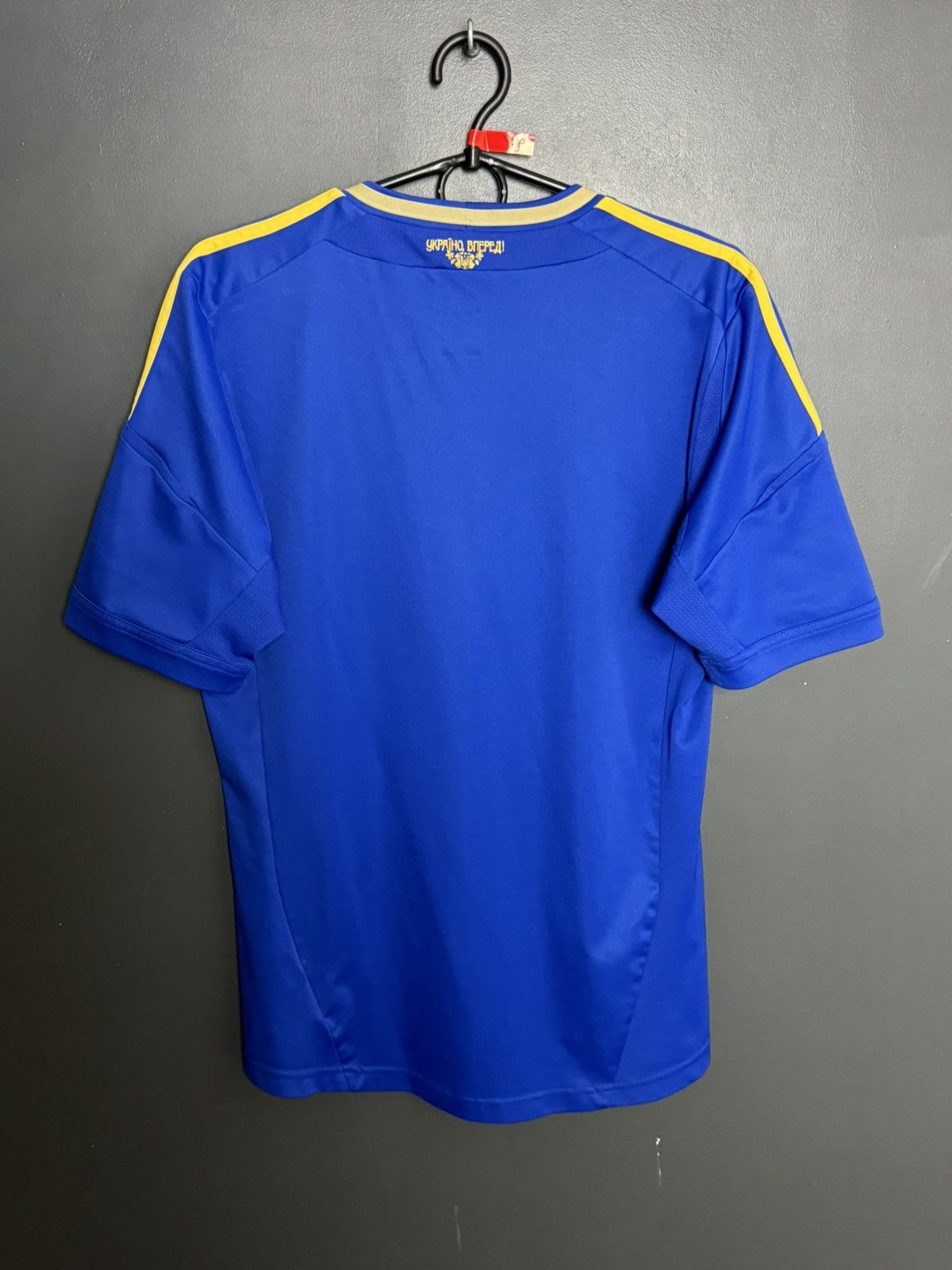 Adidas Ukraine National Team 11/13 Away Football Soccer Jersey Size US S / EU 44-46 / 1 - 2 Thumbnail