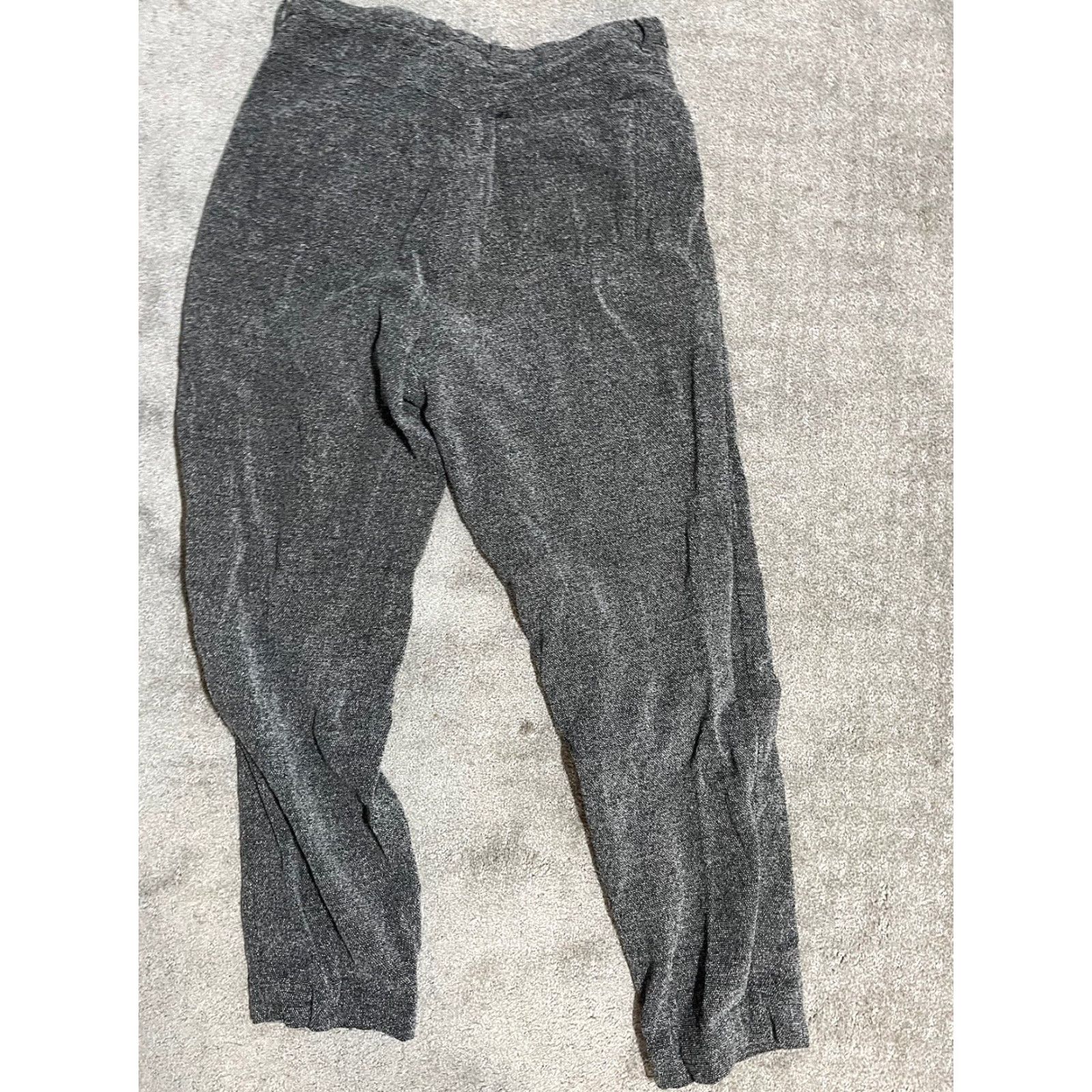 Talbots Talbots Womens Pants Tapered Leg 16 Long Gray Herringbone Career Dress Pants Size 38" / US 16 / IT 52 - 3 Thumbnail