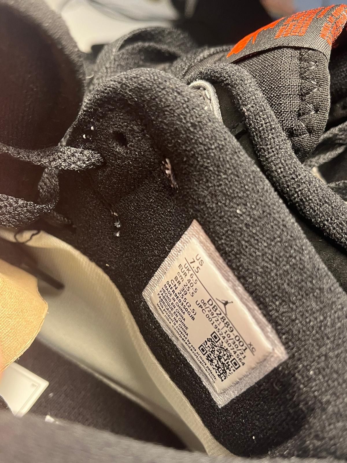 Nike Jordan 1 Retro High Element GoreTex Black Particle Grey 40.5 Size US 7.5 / EU 40-41 - 9 Thumbnail