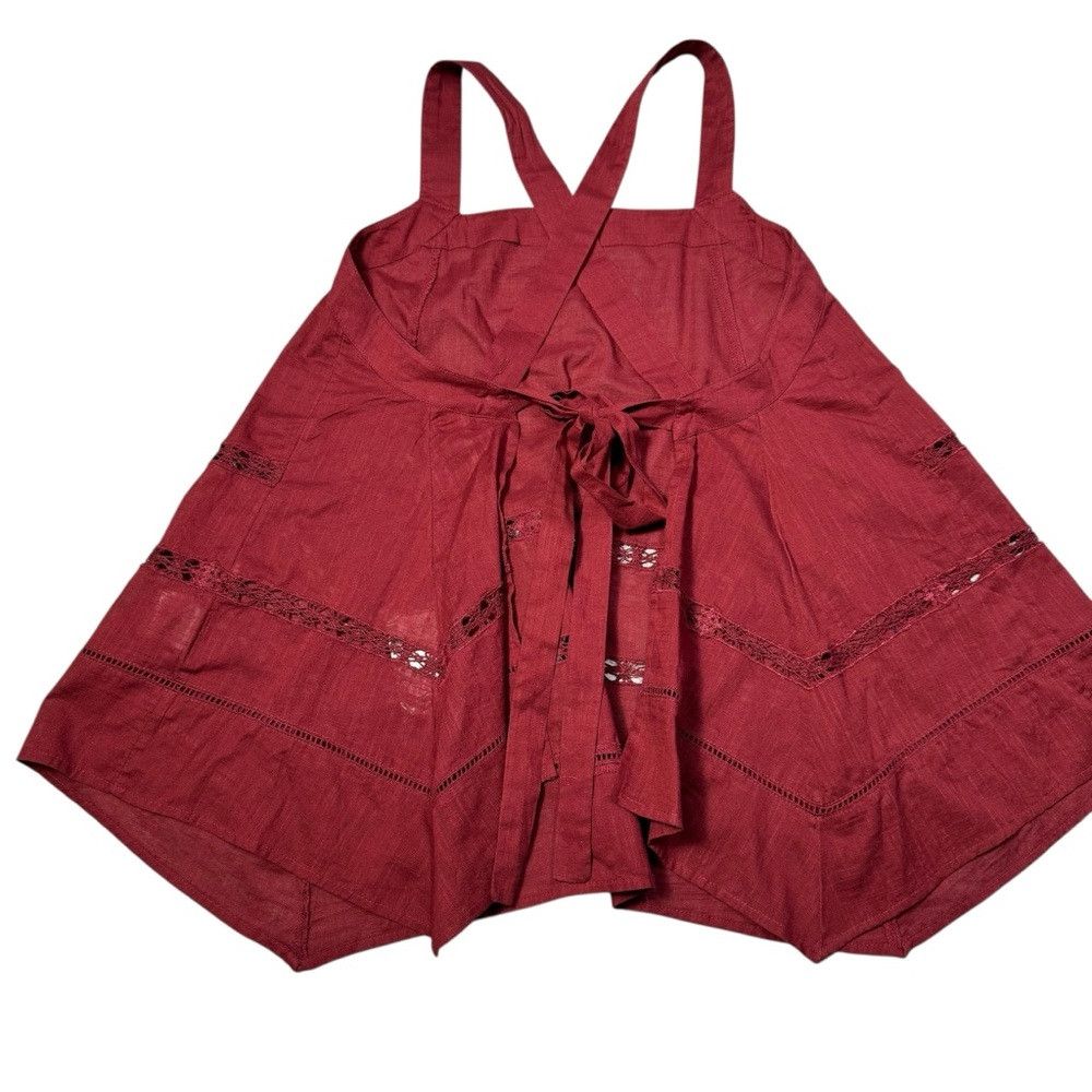 Free People NWT New $128 Free People Charlotte Lace Inset Handkerchief Size S / US 4 / IT 40 - 5 Thumbnail