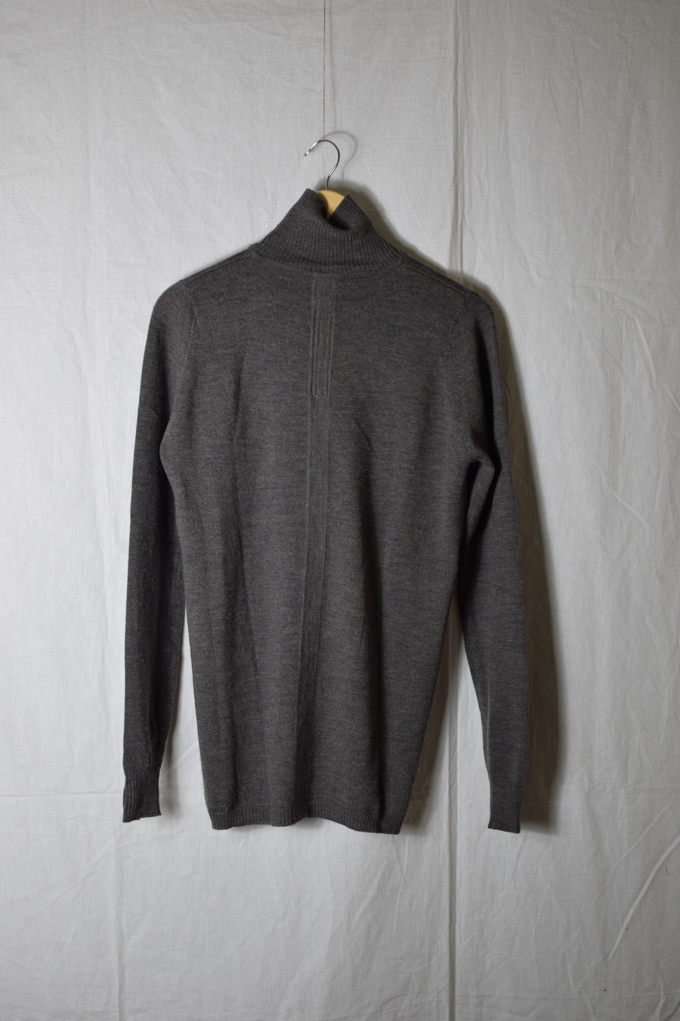 Rick Owens Rick Owens AW11 Limo Turtleneck - RU2655-MEL Size US M / EU 48-50 / 2 - 3 Thumbnail