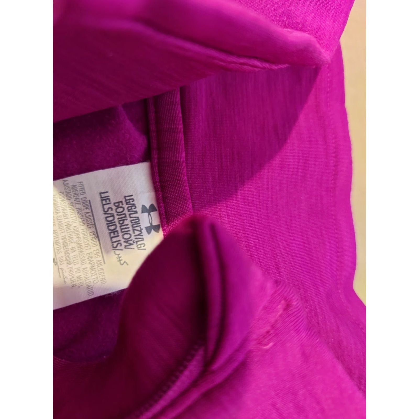 Under Armour Womens Under Armour Sweatshirt L Purple Athletic Pullover Activewear Mens Womens Girls? Size L / US 10 / IT 46 - 3 Thumbnail