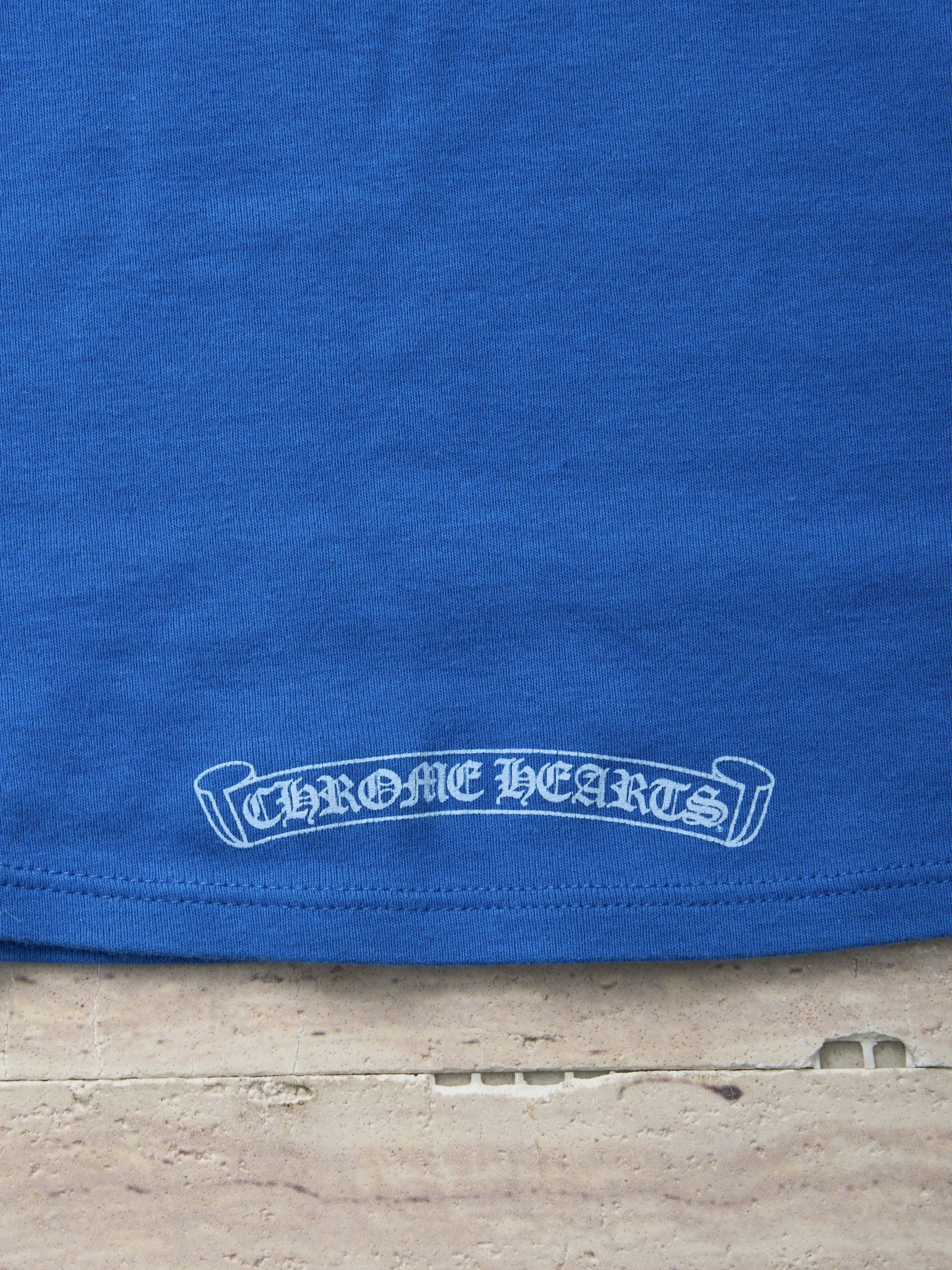 Chrome Hearts CHROME HEARTS Scroll T-shirt BLUE Size M / US 6-8 / IT 42-44 - 7 Thumbnail