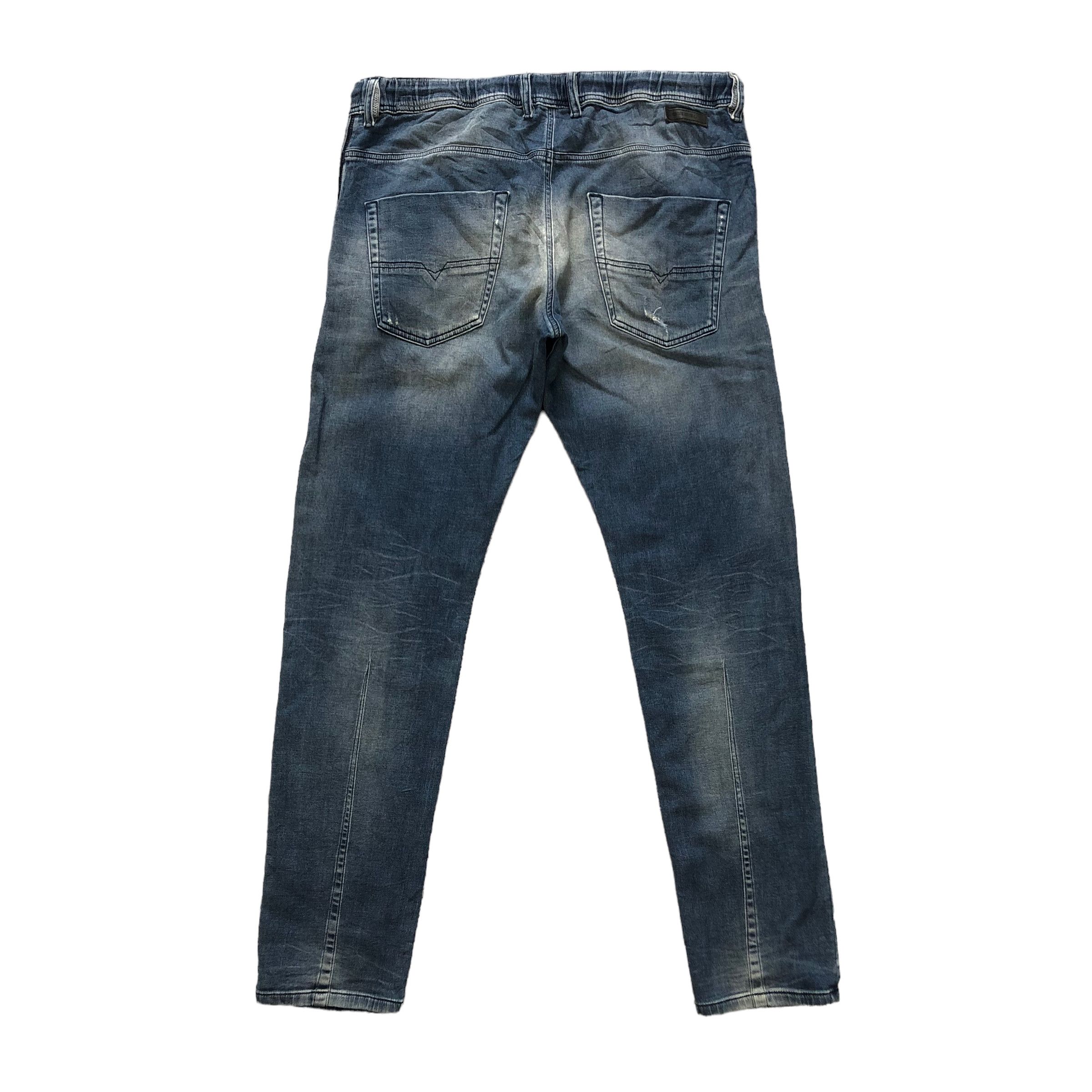 Diesel RARE DIESEL DENIM + SWEATPANTS HYBRID DENIM PANTS #7284-125 Size US 36 / EU 52 - 13 Thumbnail