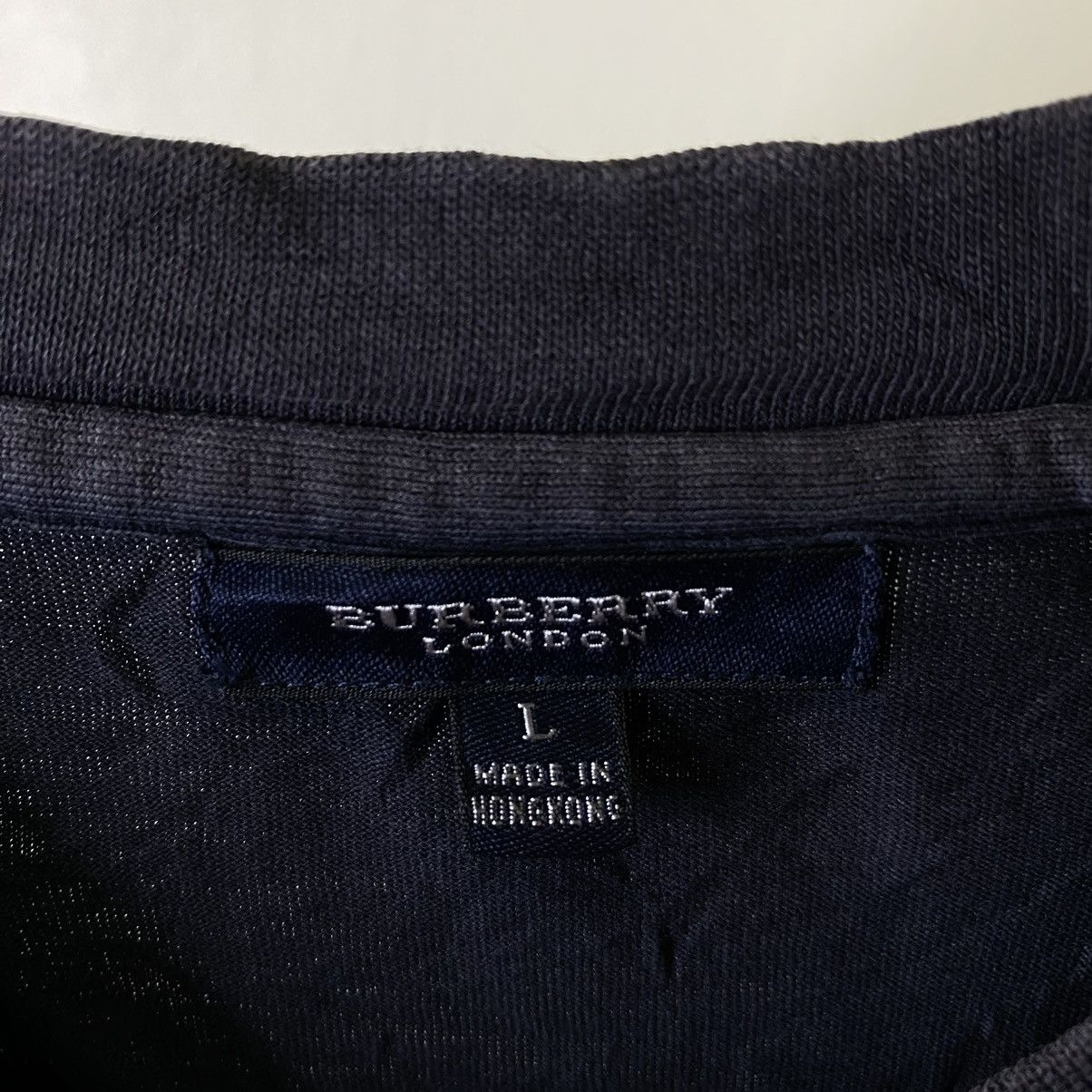 Burberry Burberry London Single Pocket Nova Check Detailing Tee Size US L / EU 52-54 / 3 - 3 Thumbnail