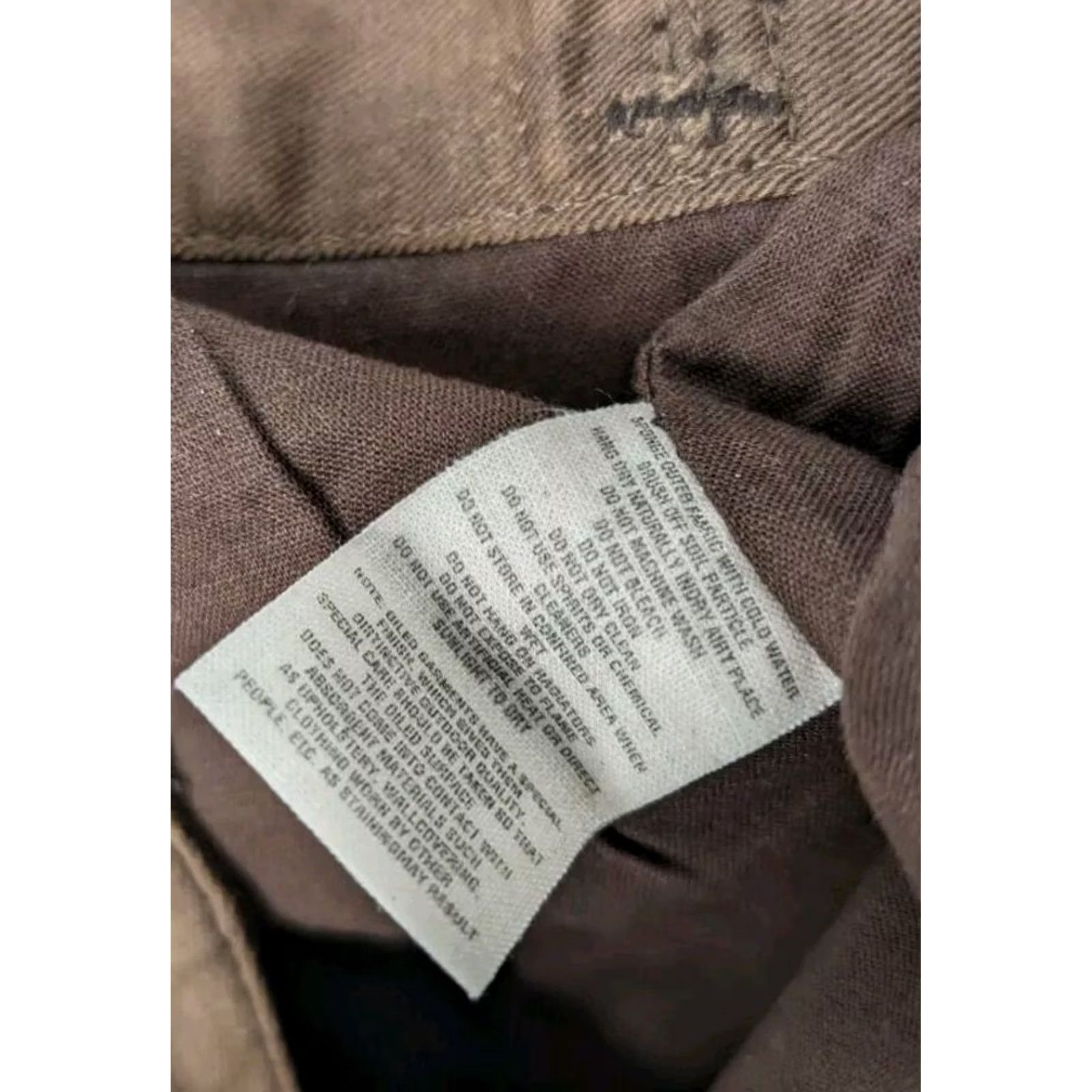 Vintage RRL Waxed Duck Canvas Military Cargo Skirt 30" Brown Women Short 4 Button Cargo Skirt Mens? Size 27" / US 4 / IT 40 - 7 Thumbnail