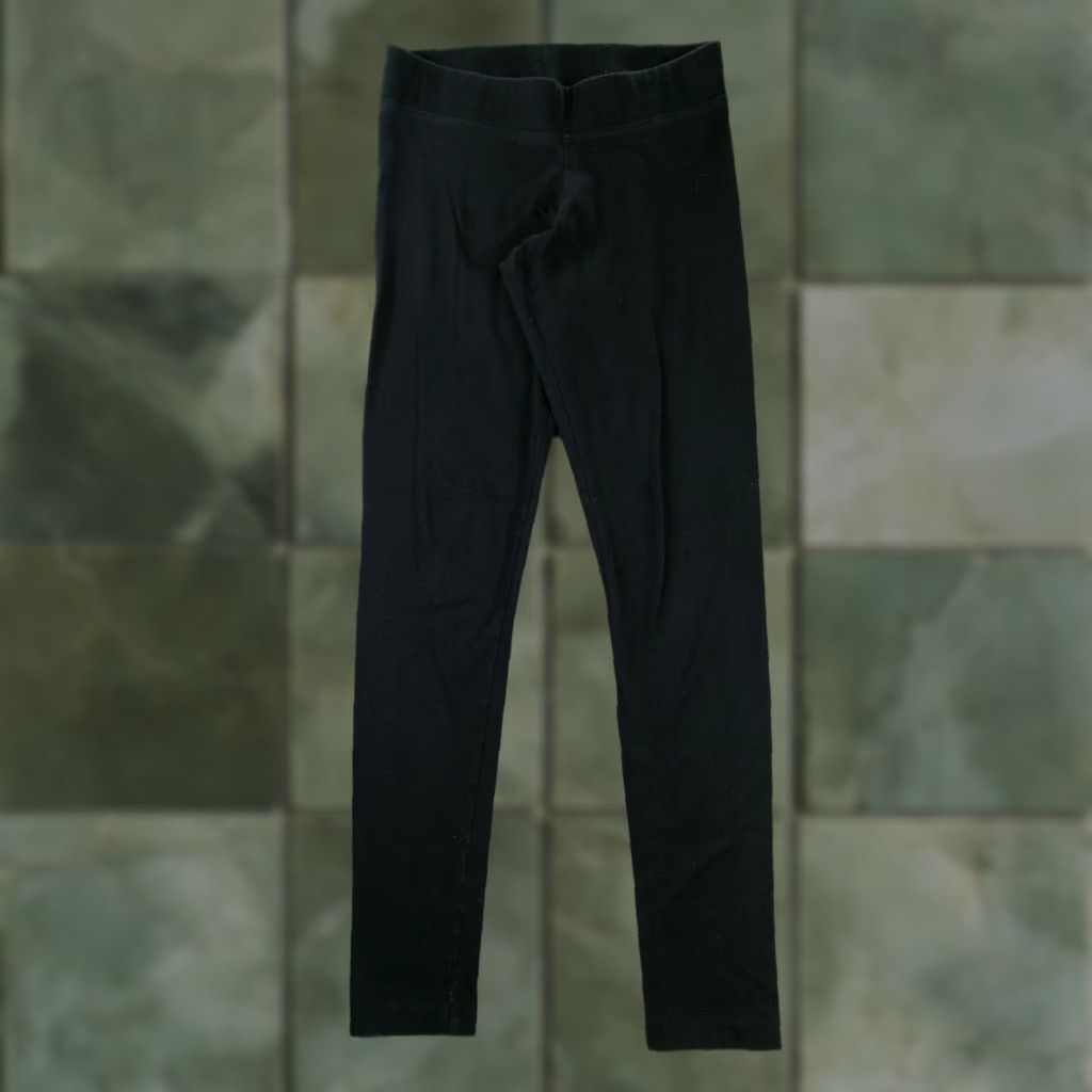 Aeropostale Aeropostale Leggings Womens S Black Cotton Blend Skinny Stretch Full Length Size 28" / US 6 / IT 42 - 1 Thumbnail