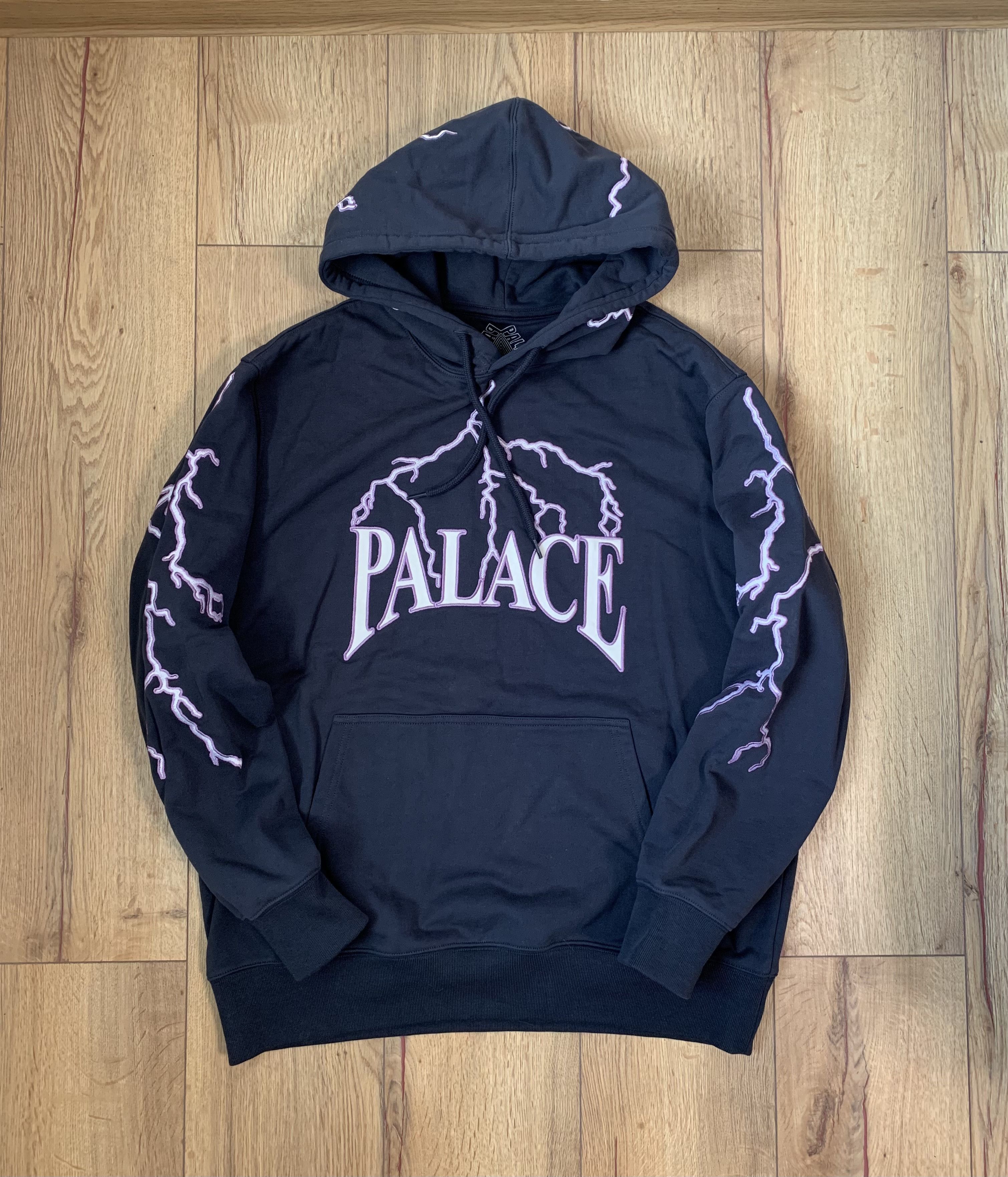 Palace discount lightning hoodie