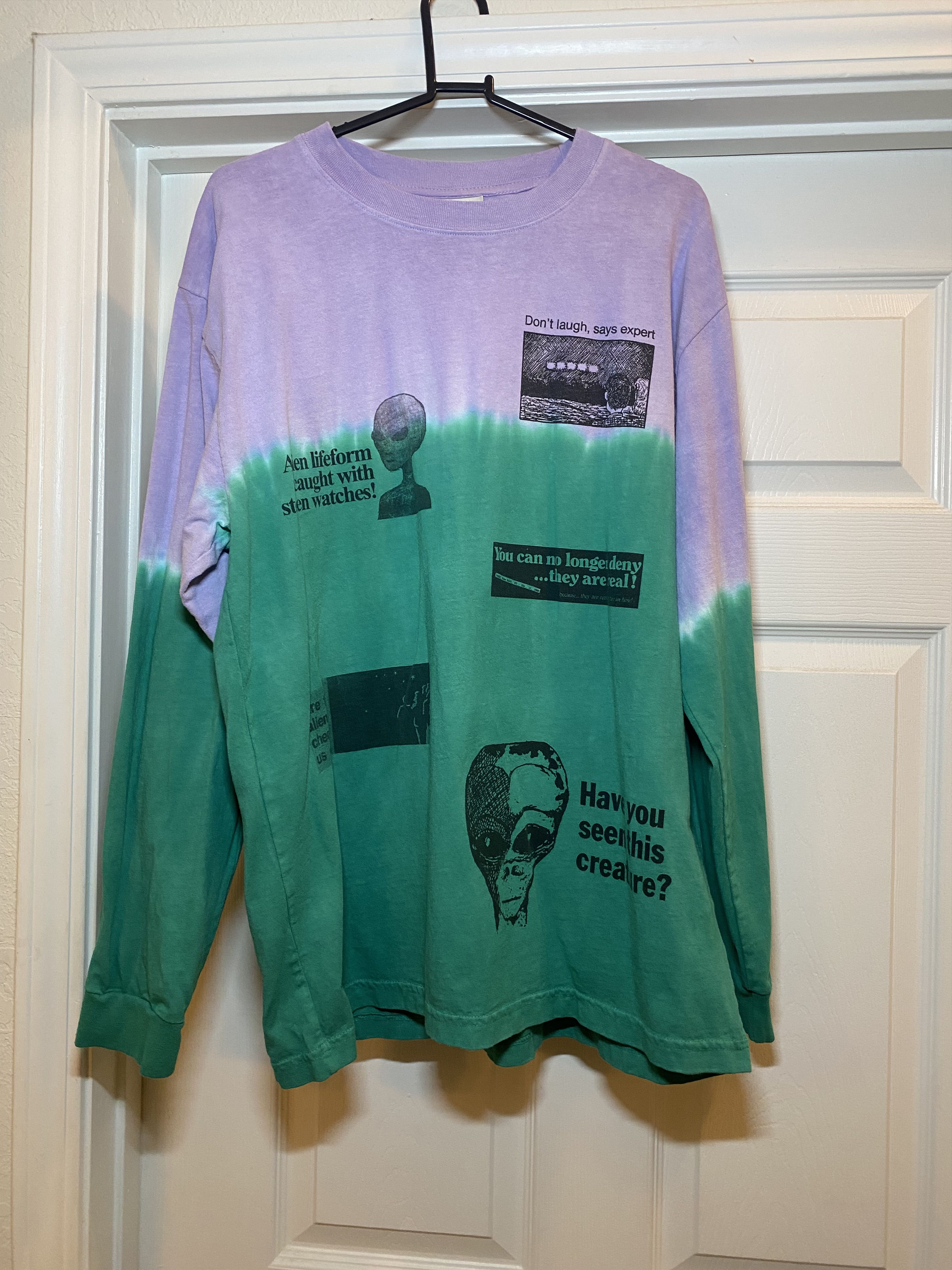 Real Bad Man Real Bad Man Extraterrestrial Shit Long Sleeve T-Shirt Size US L / EU 52-54 / 3 - 3 Thumbnail