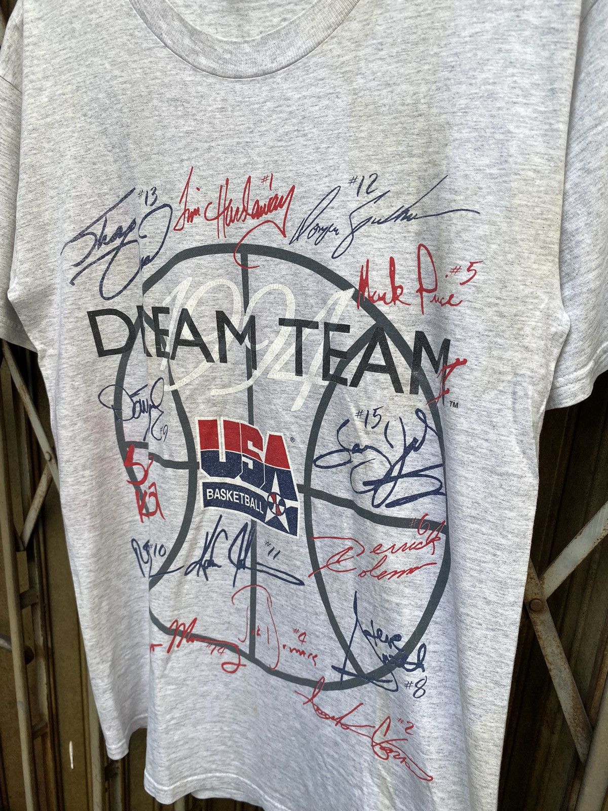 Nutmeg Vintage Nutmeg USA Basketball Dream Team Size US M / EU 48-50 / 2 - 2 Thumbnail