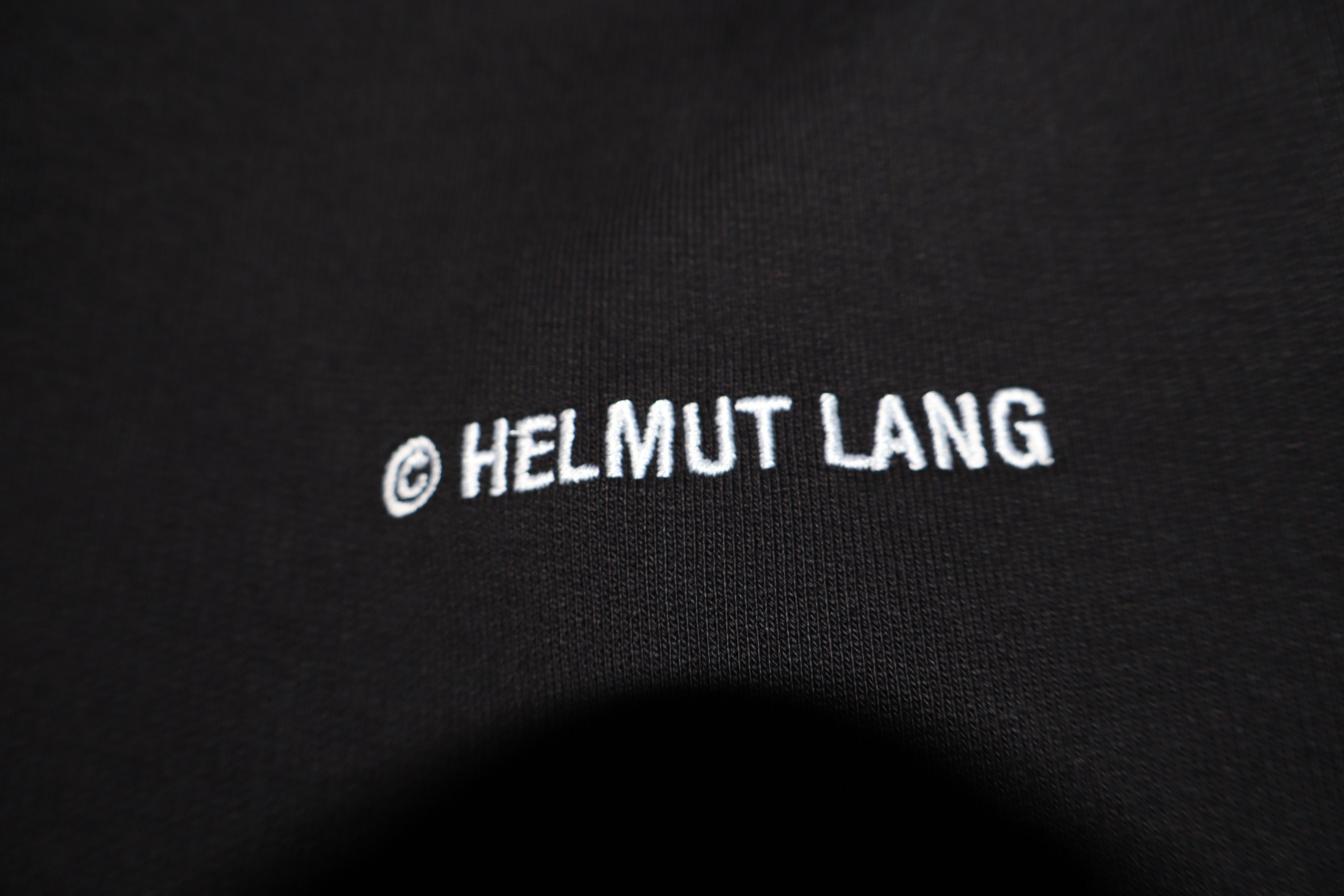Helmut Lang Embroidered logo sweatshirt Size US XS / EU 42 / 0 - 7 Thumbnail