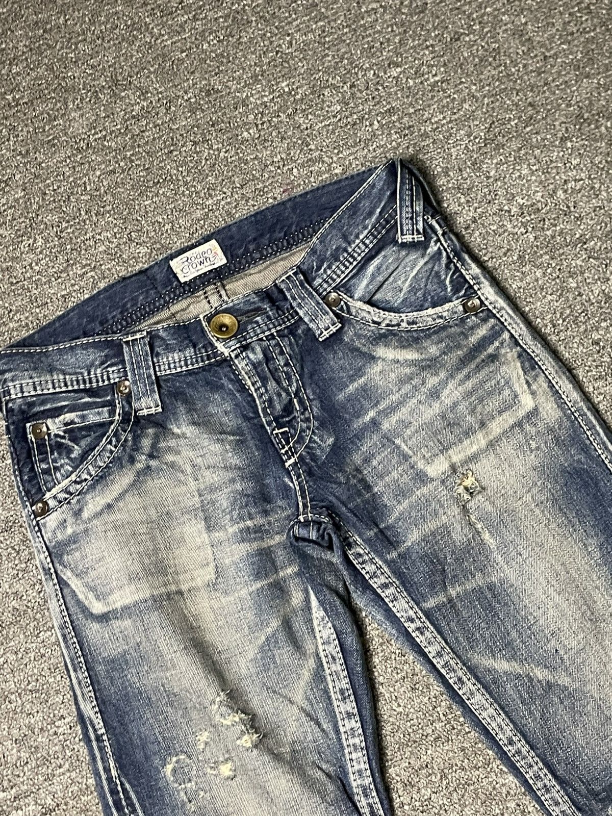 Other Rodeo Crowns Brand Denim Jeans (62) Size US 27 - 2 Thumbnail