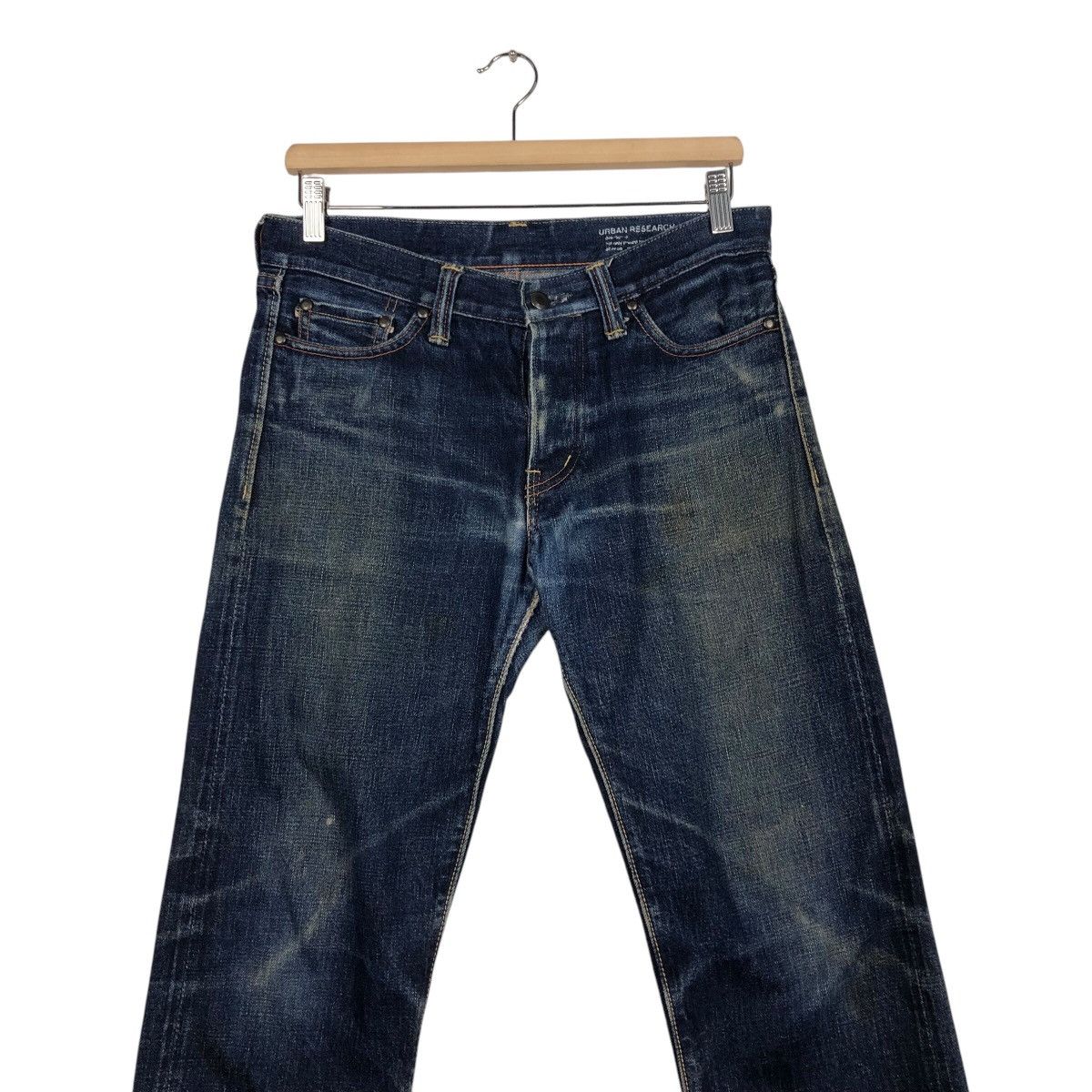 Japanese Brand 📌Vintage Denim Jeans Urban Research Redline Issey Miyake Size US 32 / EU 48 - 5 Thumbnail