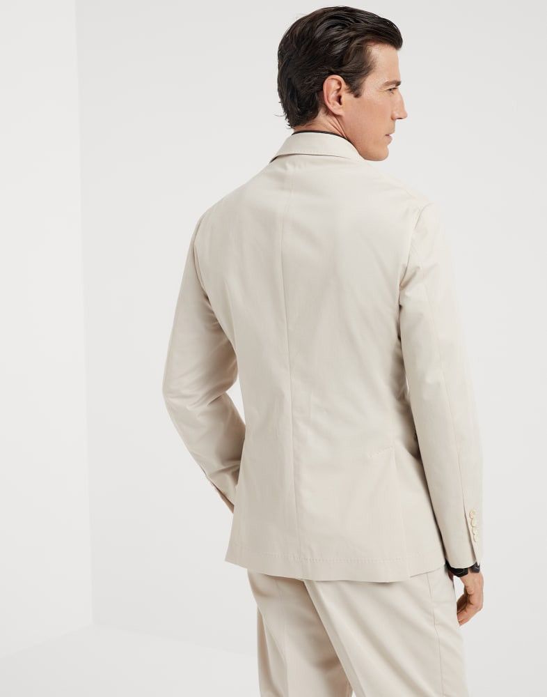 Brunello Cucinelli o1w1db10825 Suit-Type Jacket in Beige Size US XL / EU 56 / 4 - 5 Thumbnail