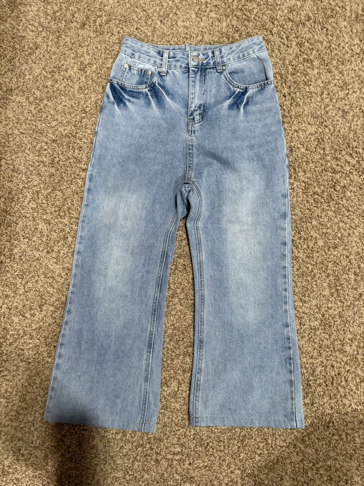 Japanese Brand blue japanese flares size 28 Size US 28 / EU 44 - 1 Thumbnail