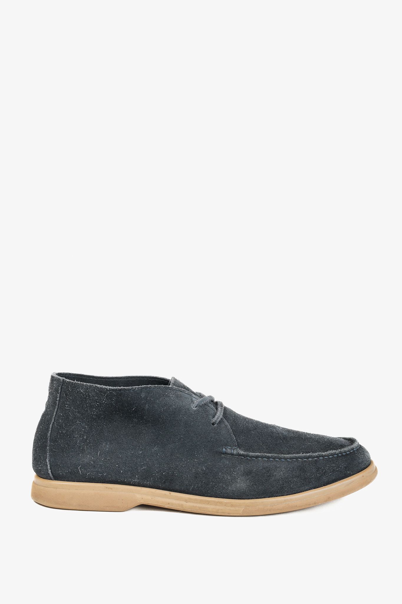 Brunello Cucinelli Brunello Cucinelli Suede Top Stitched Chukka Desert Boots Size US 10 / EU 43 - 1 Thumbnail