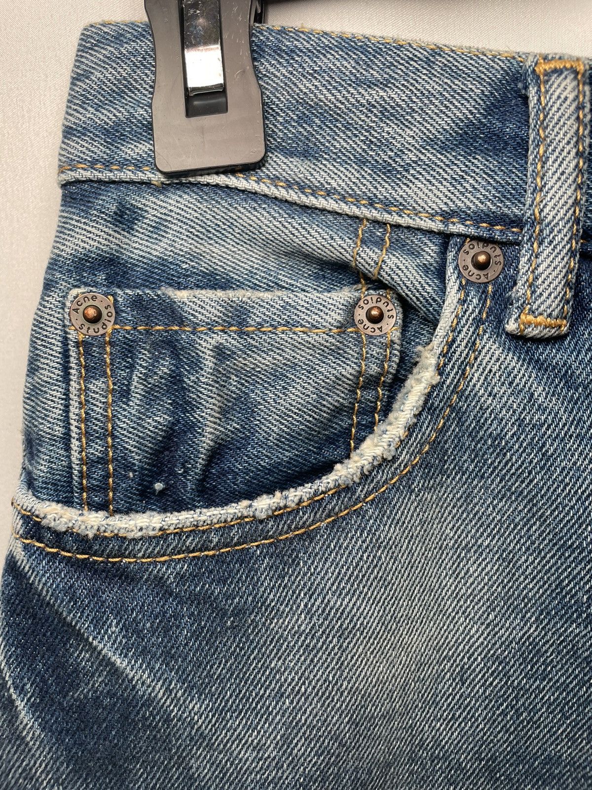 Acne Studios Acne Studios 2022 Vintage Blue Jeans Size 26" / US 2 / IT 38 - 7 Thumbnail