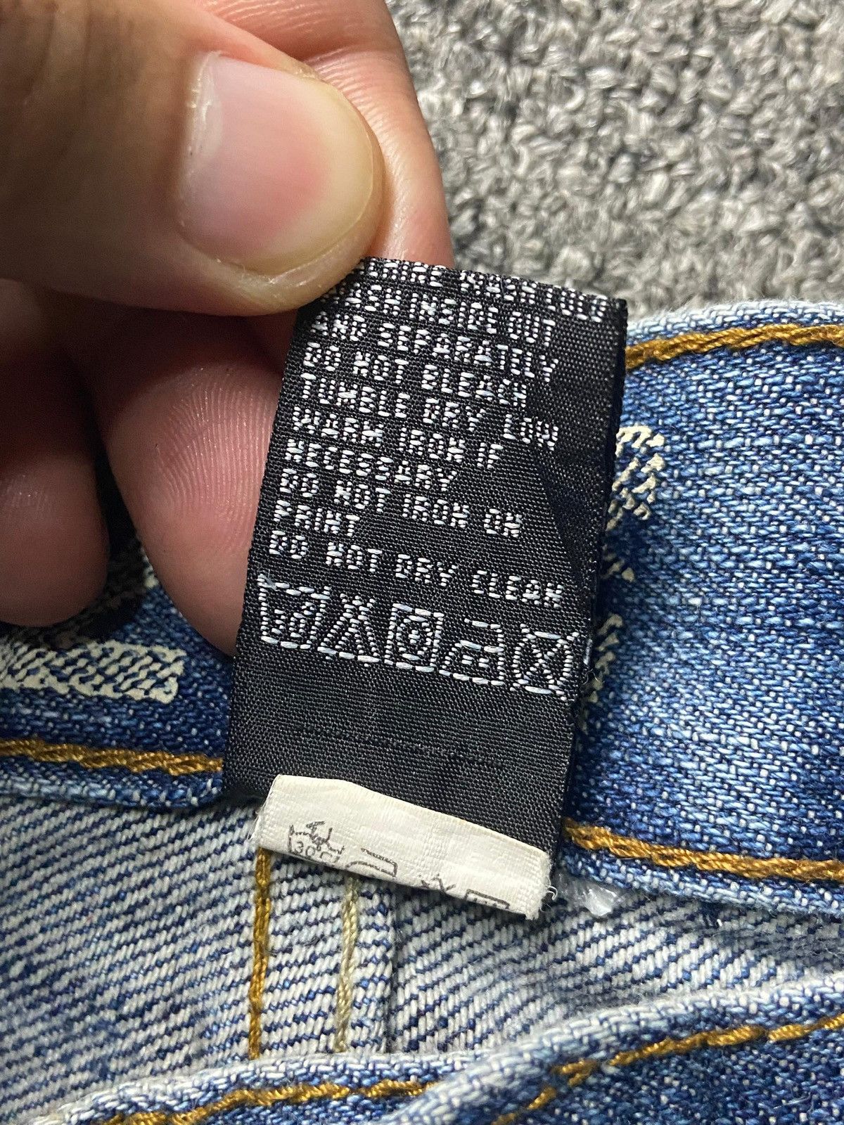 Japanese Brand Vintage SNUFF 247 Distressed Ripped Jeans (141) Size US 33 - 5 Thumbnail