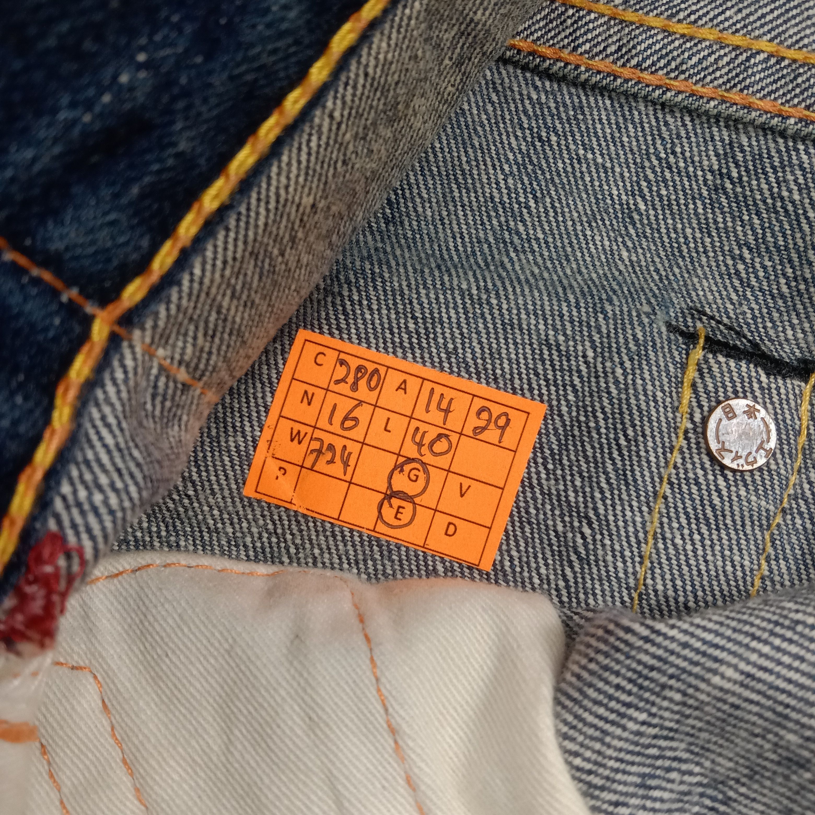 Evisu Evisu Japanese Brand Daicock Custom Denim Jeans C280N16 Size US 28 / EU 44 - 15 Thumbnail