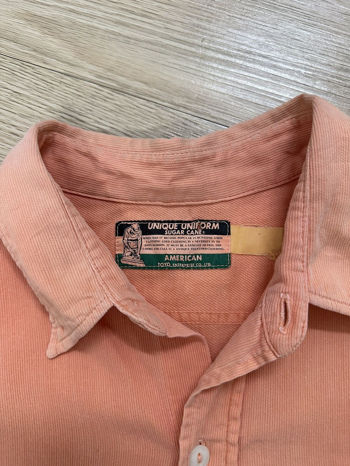 Sugar Cane × Toyo Enterprises × Vintage Unique Uniform Sugar Cane Toyo Enterprise Shirt Size US L / EU 52-54 / 3 - 4 Thumbnail