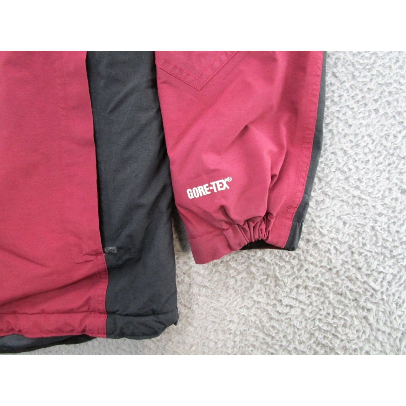Vintage VINTAGE L.L. Bean Women's Gore Tex Hooded Full Zip Jacket Outdoor Ski Size Large Red Jacket Womens Size L / US 10 / IT 46 - 2 Thumbnail