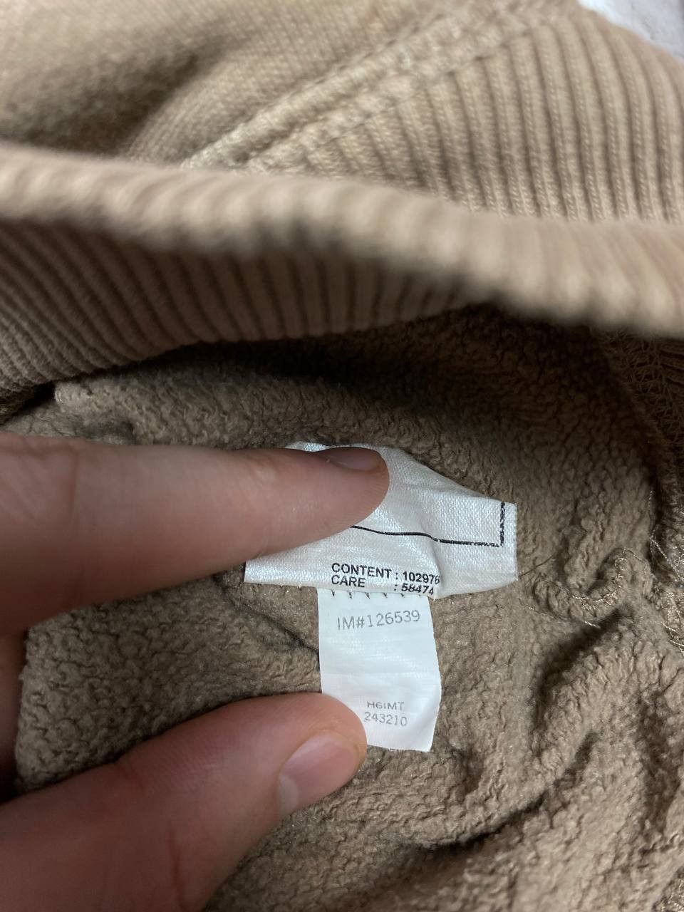 Nike Vintage Nike Hoodie Medium Brown Fleece Travis Scott Size XL Size US XL / EU 56 / 4 - 12 Thumbnail