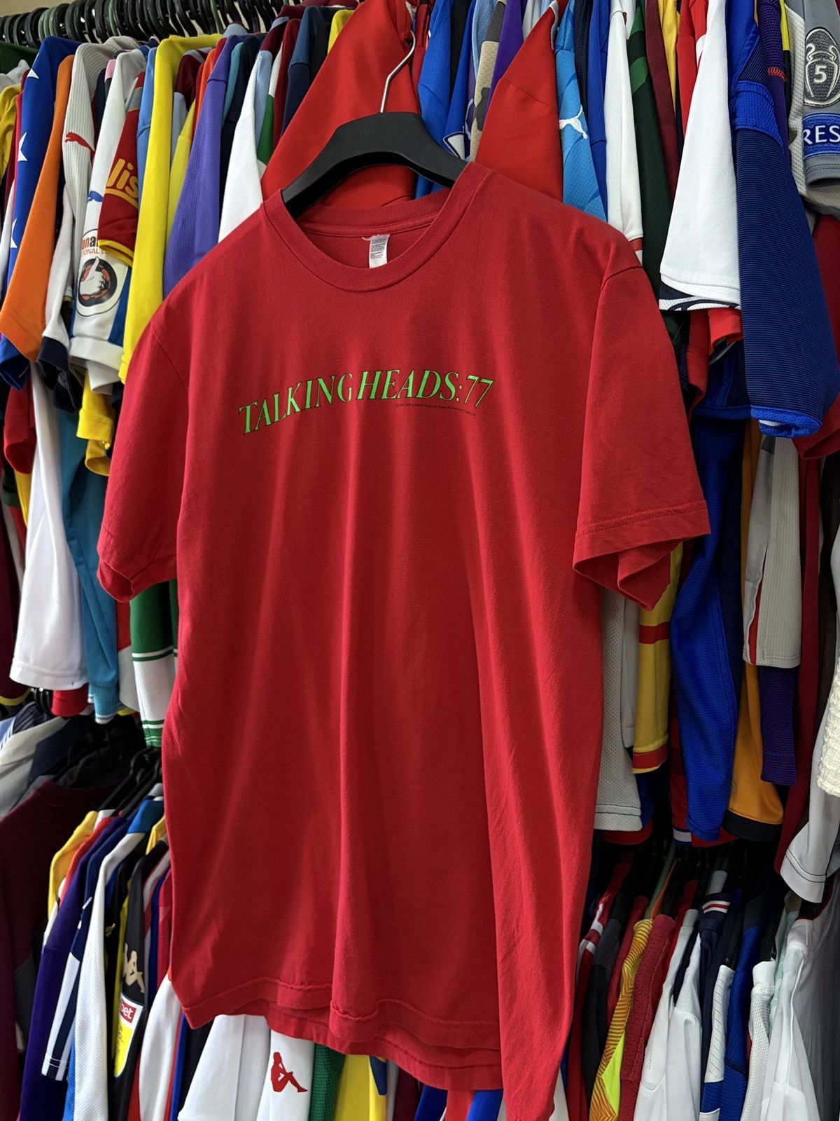Vintage Talking Heads 77 Red T-Shirt 2005 Band Merch L Size US L / EU 52-54 / 3 - 8 Thumbnail