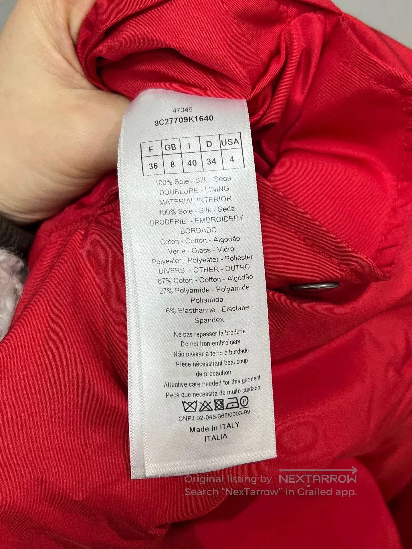 Dior Dior Medal Baseball Jacket. Size XS / US 0-2 / IT 36-38 - 6 Thumbnail