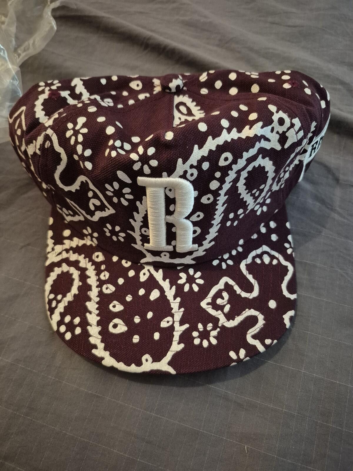 Rhude Rhude Maroon Rhepurposed Hat Brand New Size ONE SIZE - 3 Thumbnail