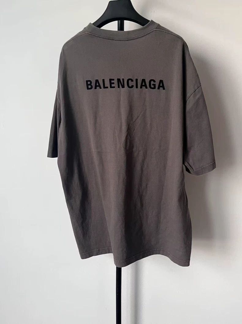 Balenciaga Balenciaga Logo Crew Neck Short Sleeve T-shirt - dmc Size US XL / EU 56 / 4 - 1 Thumbnail