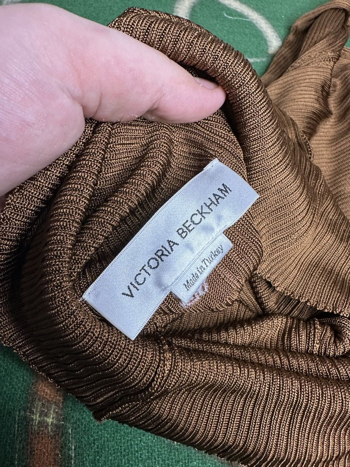 Victoria Beckham Victoria Beckham Ribbed Turtleneck Long Sleeve Top Size XL Size XL / US 12-14 / IT 48-50 - 3 Thumbnail