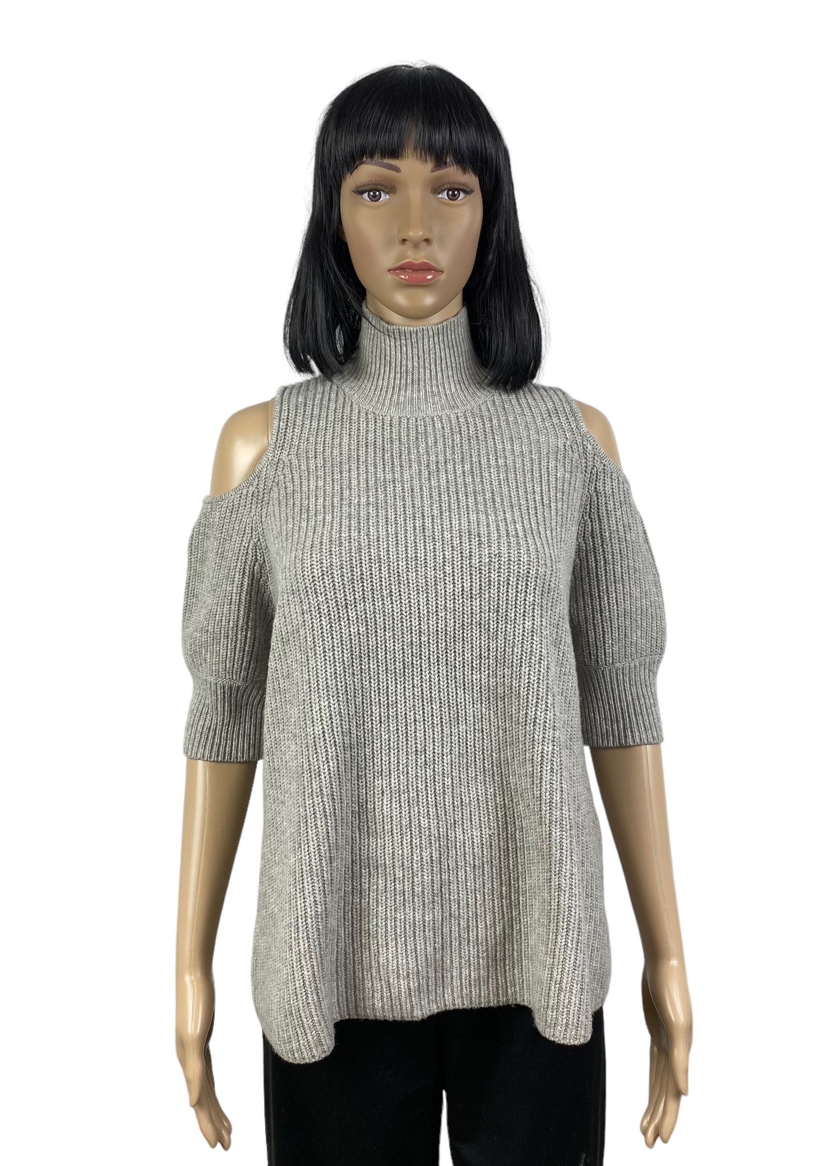 image of Zoe Jordan Knit Cashmere Sweater Size S-M in Grey, Women's