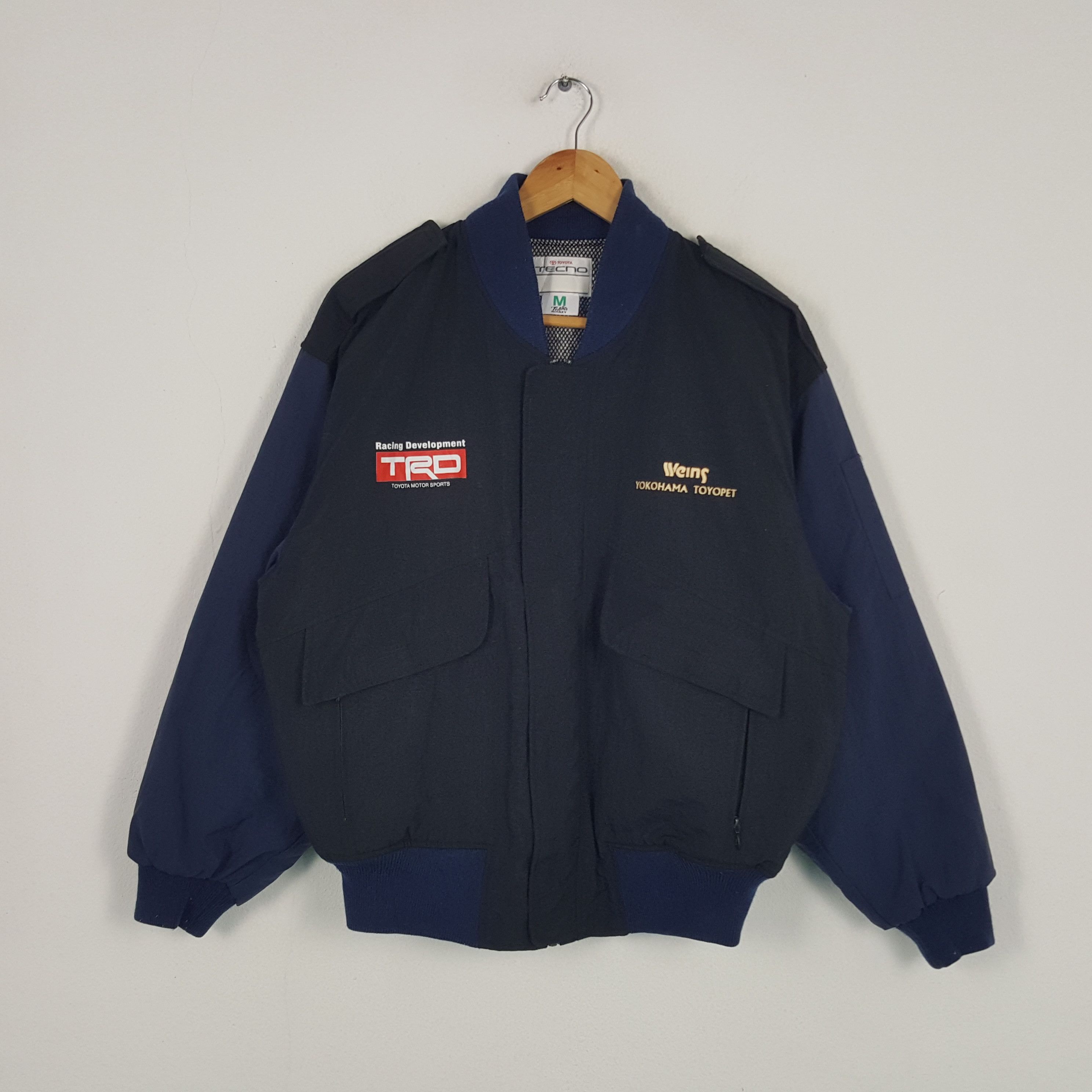 Vintage Vintage TRD Racing Development Racing Team Bombers Jacket Size US L / EU 52-54 / 3 - 3 Thumbnail