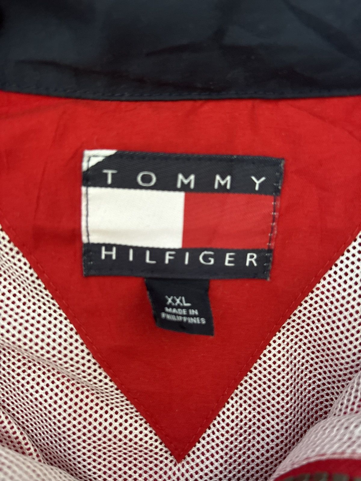 Tommy Hilfiger × Vintage vintage tommy hilfiger windbreaker Size US XL / EU 56 / 4 - 2 Thumbnail