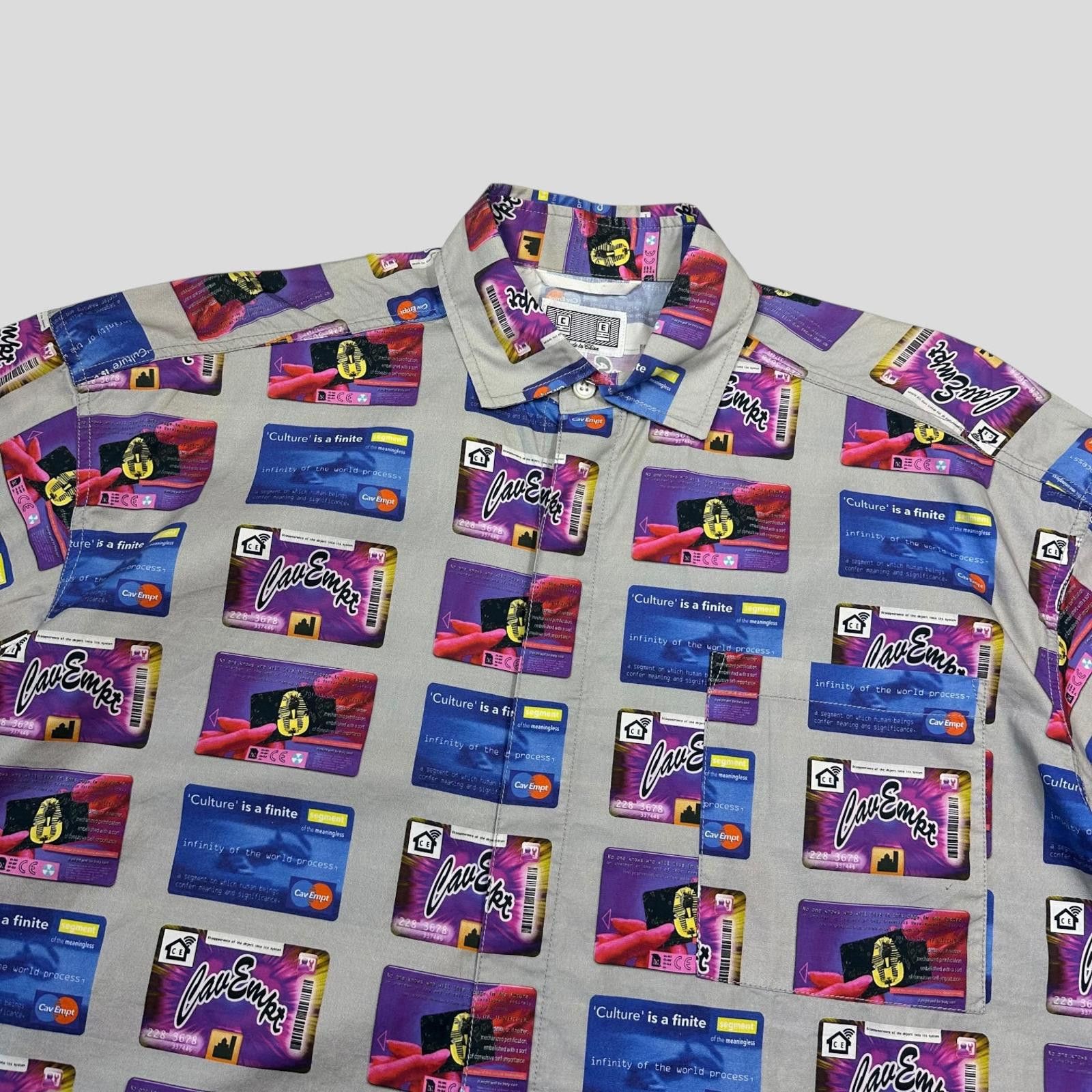Cav Empt Cav Empt Credit Card Boxy Shirt - M (L/XL) Size US M / EU 48-50 / 2 - 2 Thumbnail