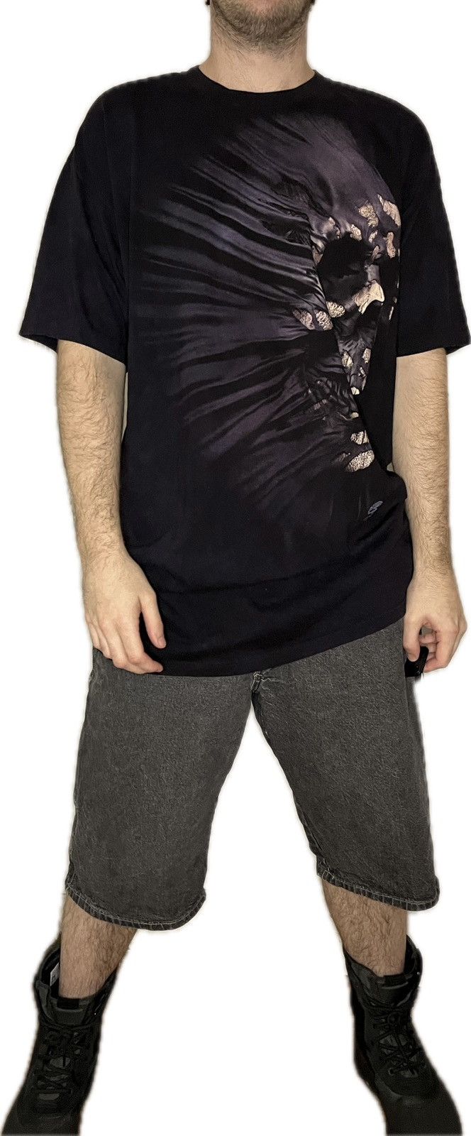 Other Vintage Y2K Skullbone Skeleton Graphic T Shirt All Over Size US XXL / EU 58 / 5 - 6 Thumbnail