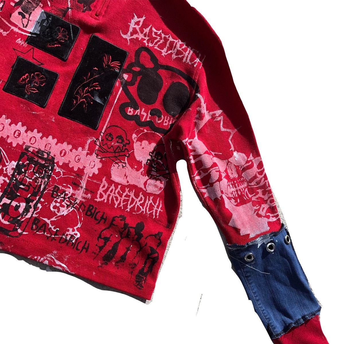 Basedbich custom extendo sleeve straight jacket shirt