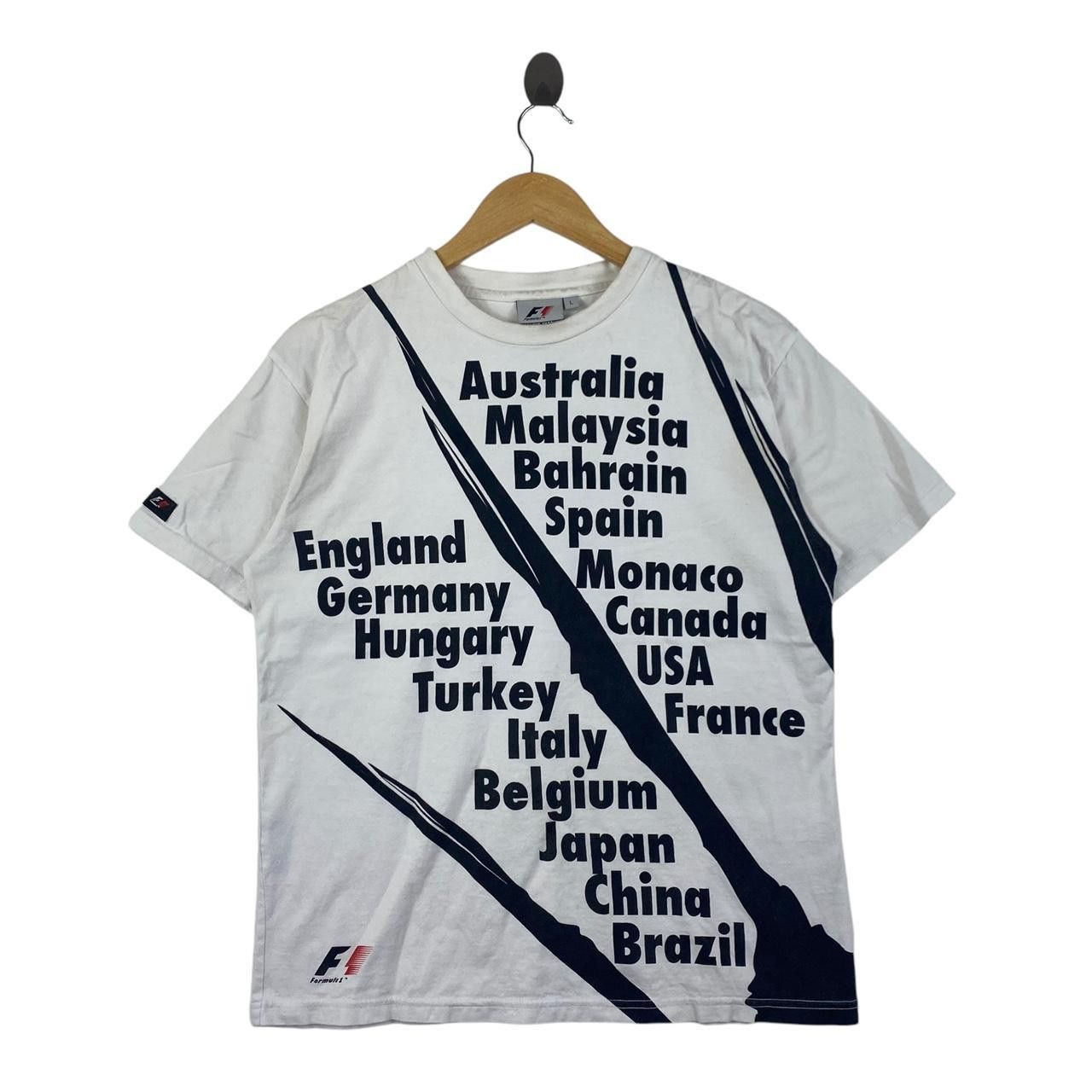 Formula 1 FORMULA 1 F1 Grand Prix Circuits Racing Team Tee Shirt Top Size US L / EU 52-54 / 3 - 1 Thumbnail