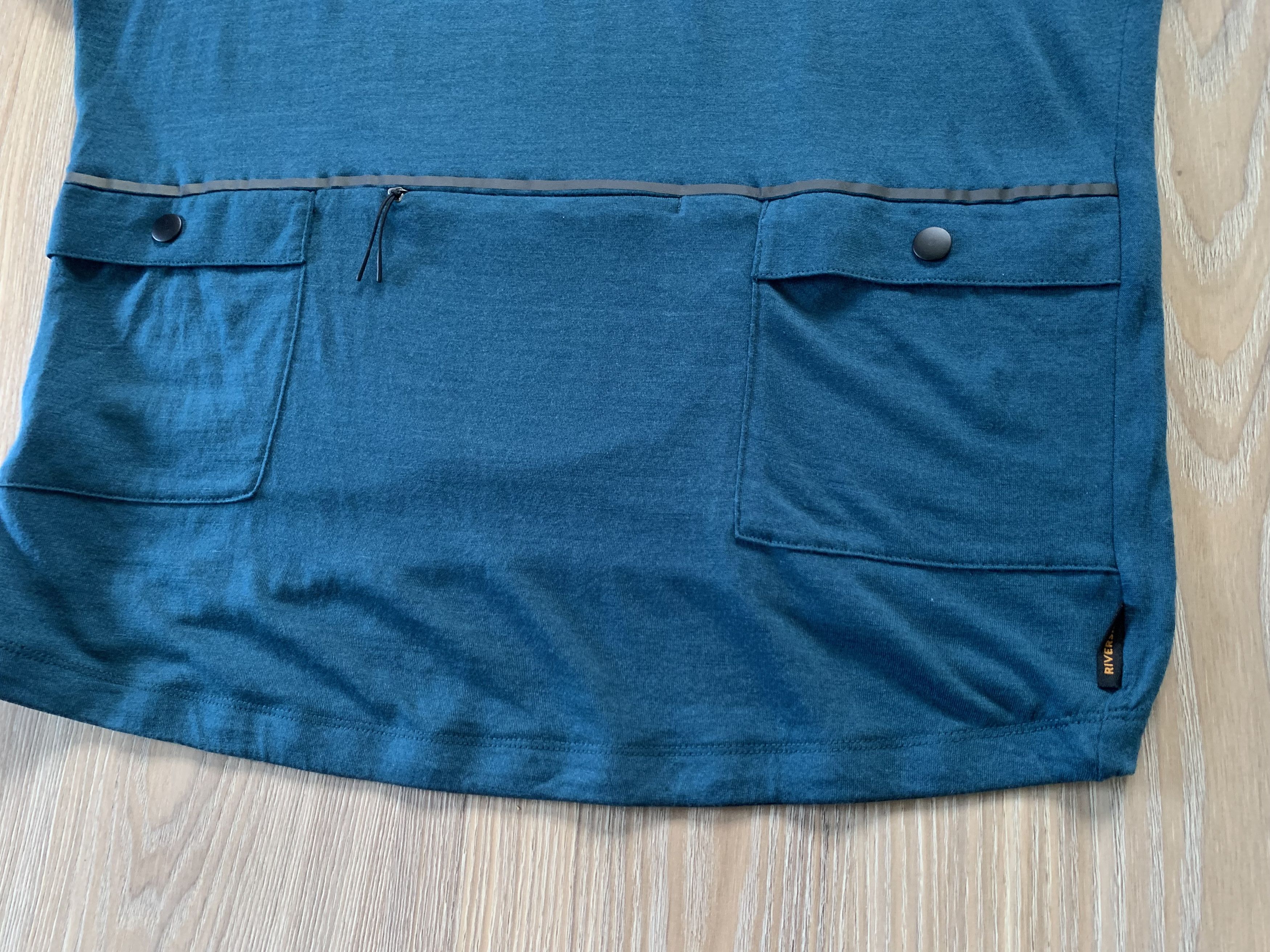 Other Decathlon Merino Riverside Cycling Multi Pocket T-Shirt Size US XL / EU 56 / 4 - 7 Thumbnail