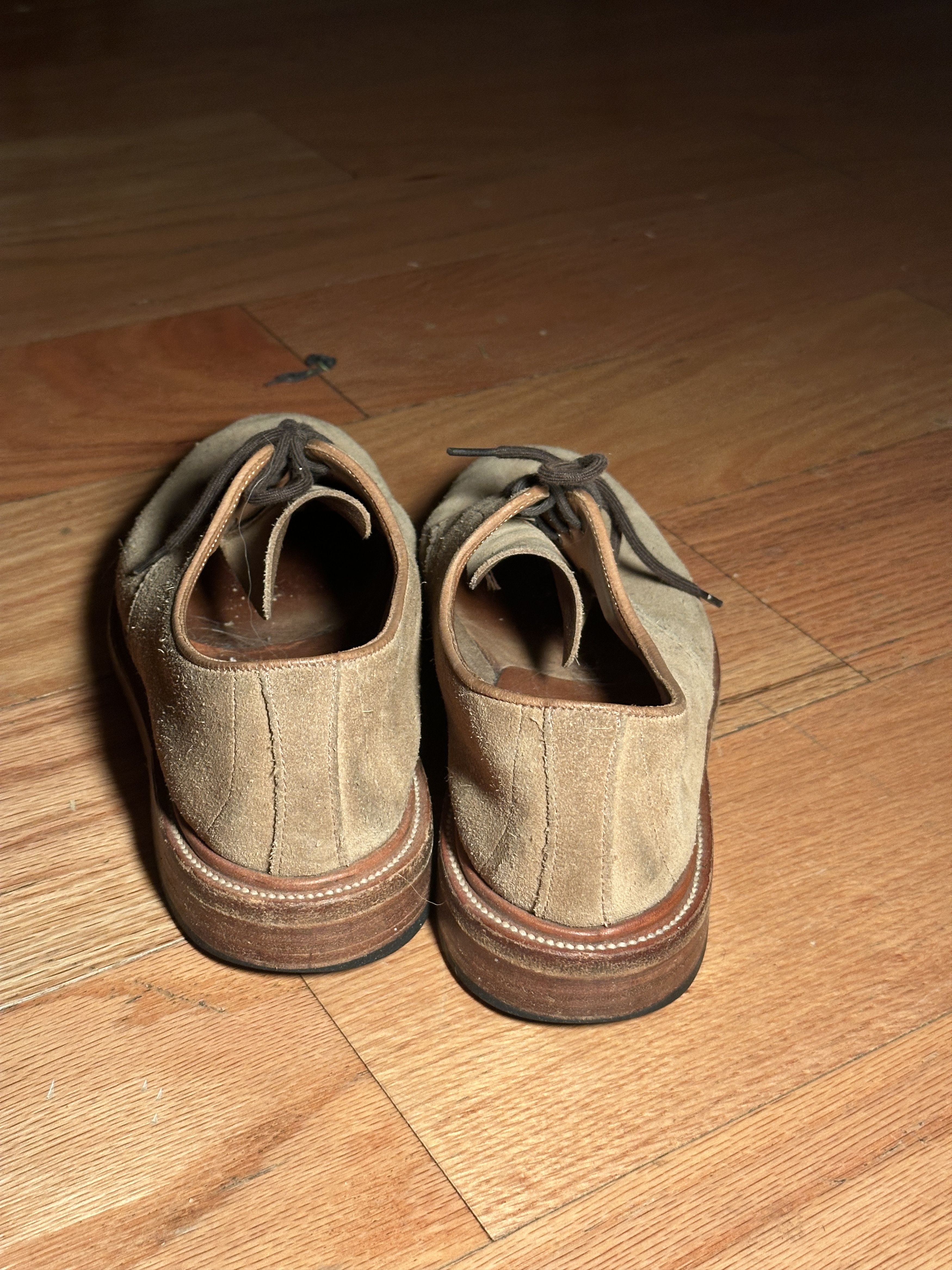 Tricker's Trickers Derby Brown Suede Size US 7 / EU 40 - 2 Thumbnail