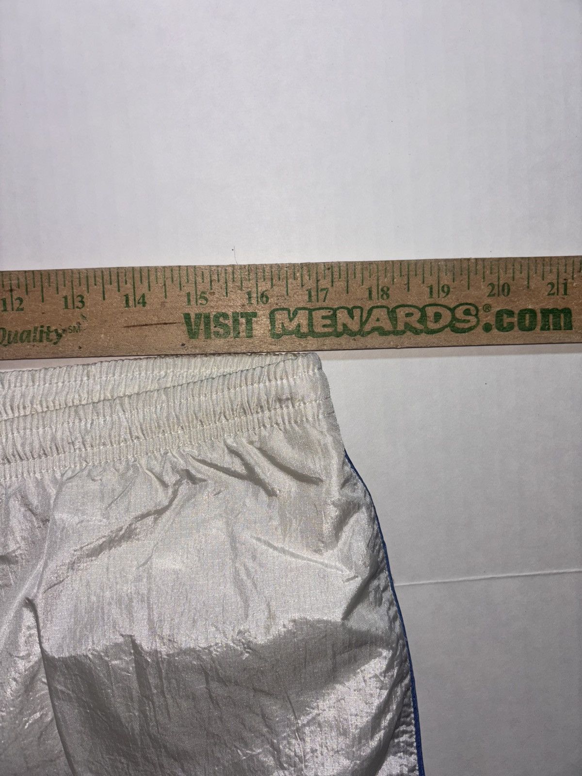 Nike Vtg Nike 90s USA White Tennis Windbreaker Nylon Track Pants Size US 27 - 7 Thumbnail