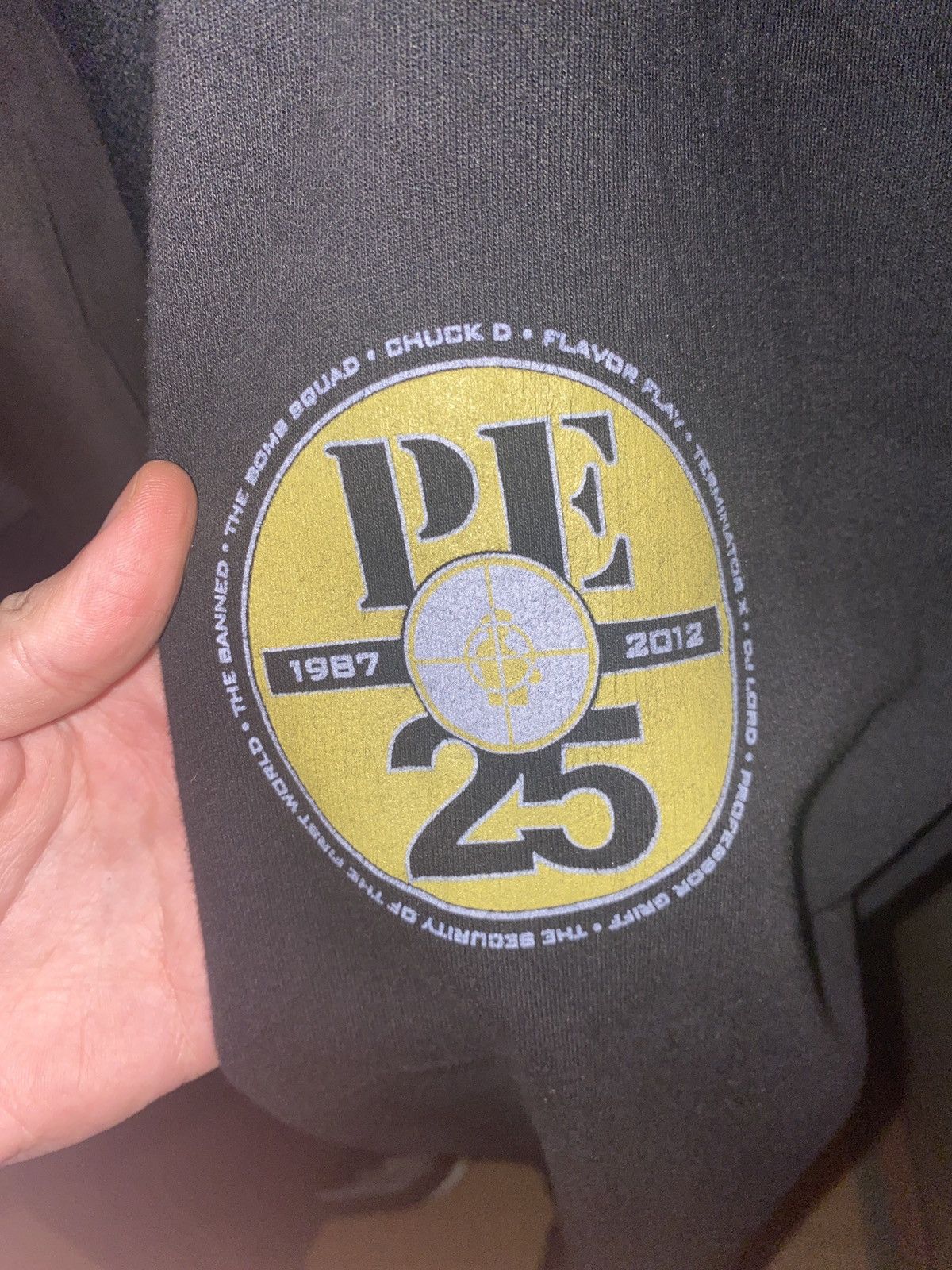 Vintage Public enemy 25th anniversary hoodie Size US XL / EU 56 / 4 - 3 Thumbnail