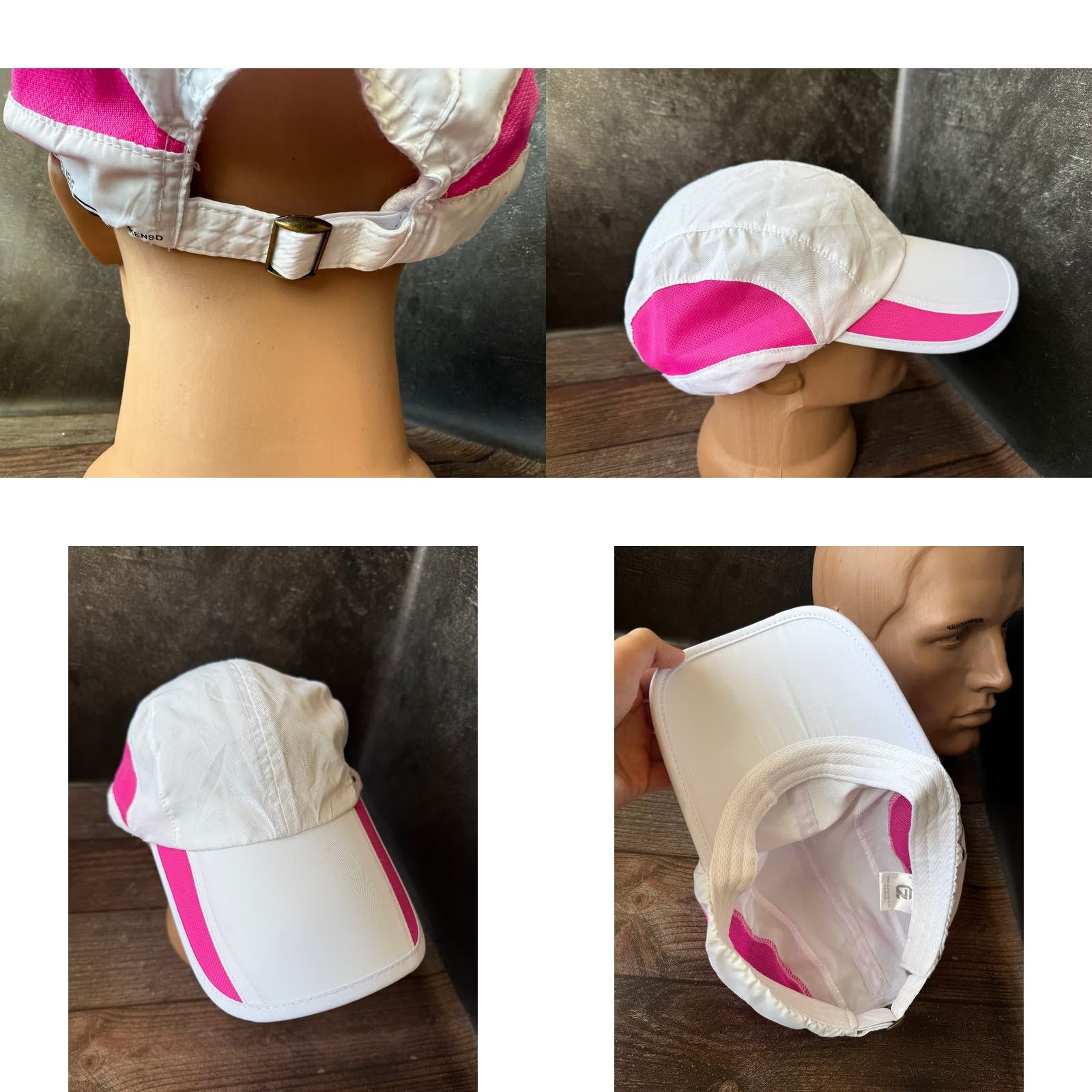 Pinko GADIEMKENSD Hat Cap Womens White Pink Adjustable Strap Breathable Sport Baseball Cap Size ONE SIZE - 8 Thumbnail