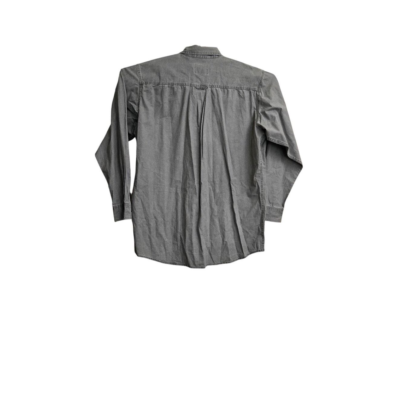 Redhead RedHead Gray Long Sleeve Button Down Outdoor Shirt XL Size US XL / EU 56 / 4 - 4 Thumbnail
