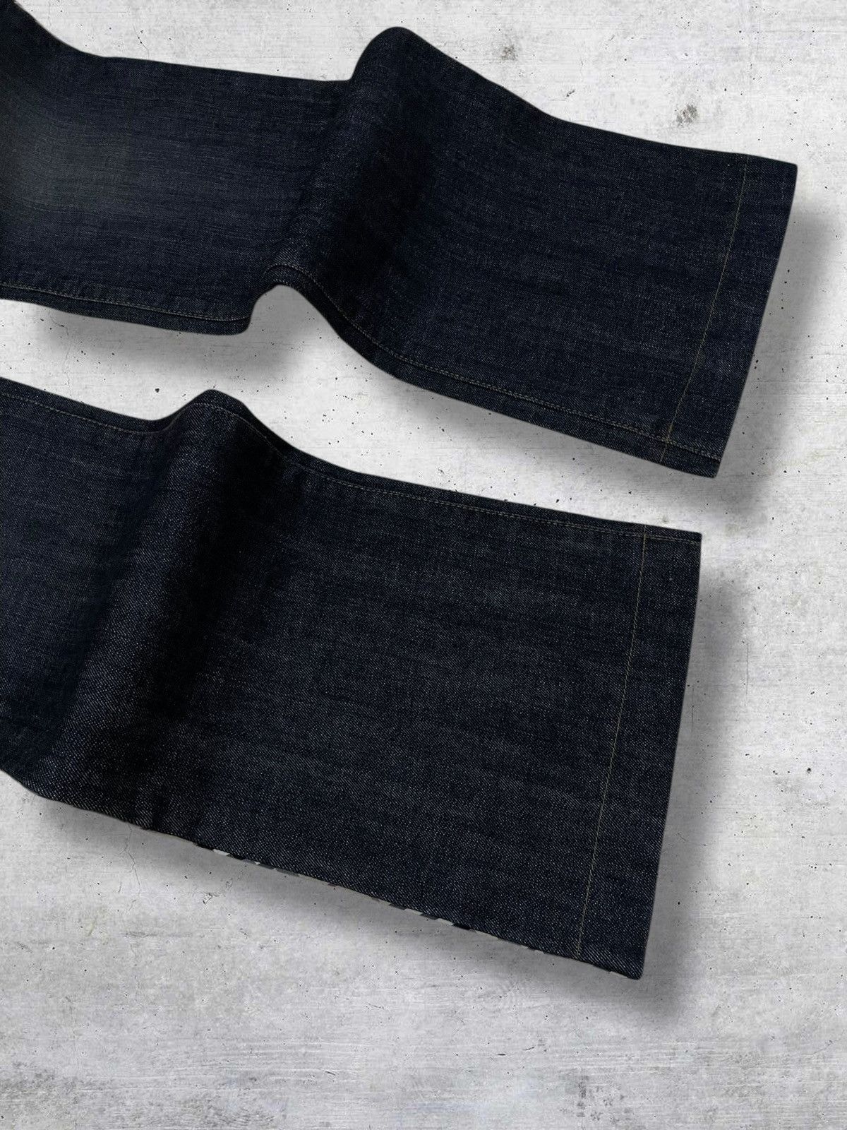 Burberry VINTAGE BURBERRY LONDON DESIGNER FLARED PLATTED OG DENIM Size US 28 / EU 44 - 5 Thumbnail